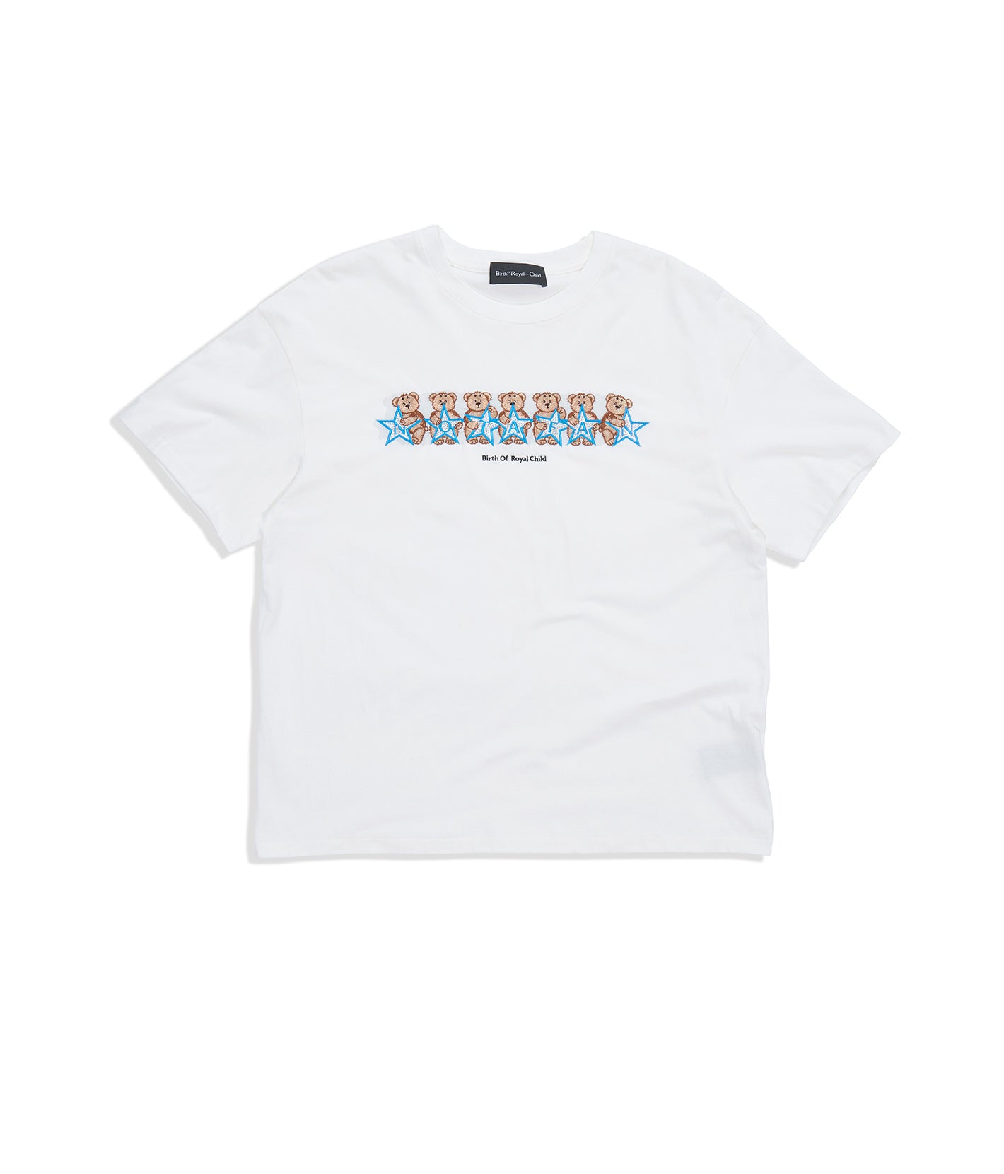 Royal Bear Tee White