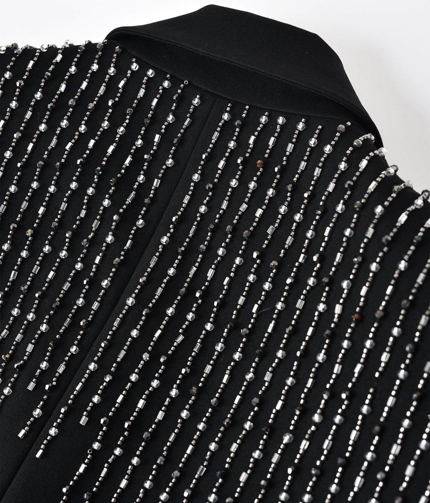 Beaded Tuxedo Blazer (Sample)