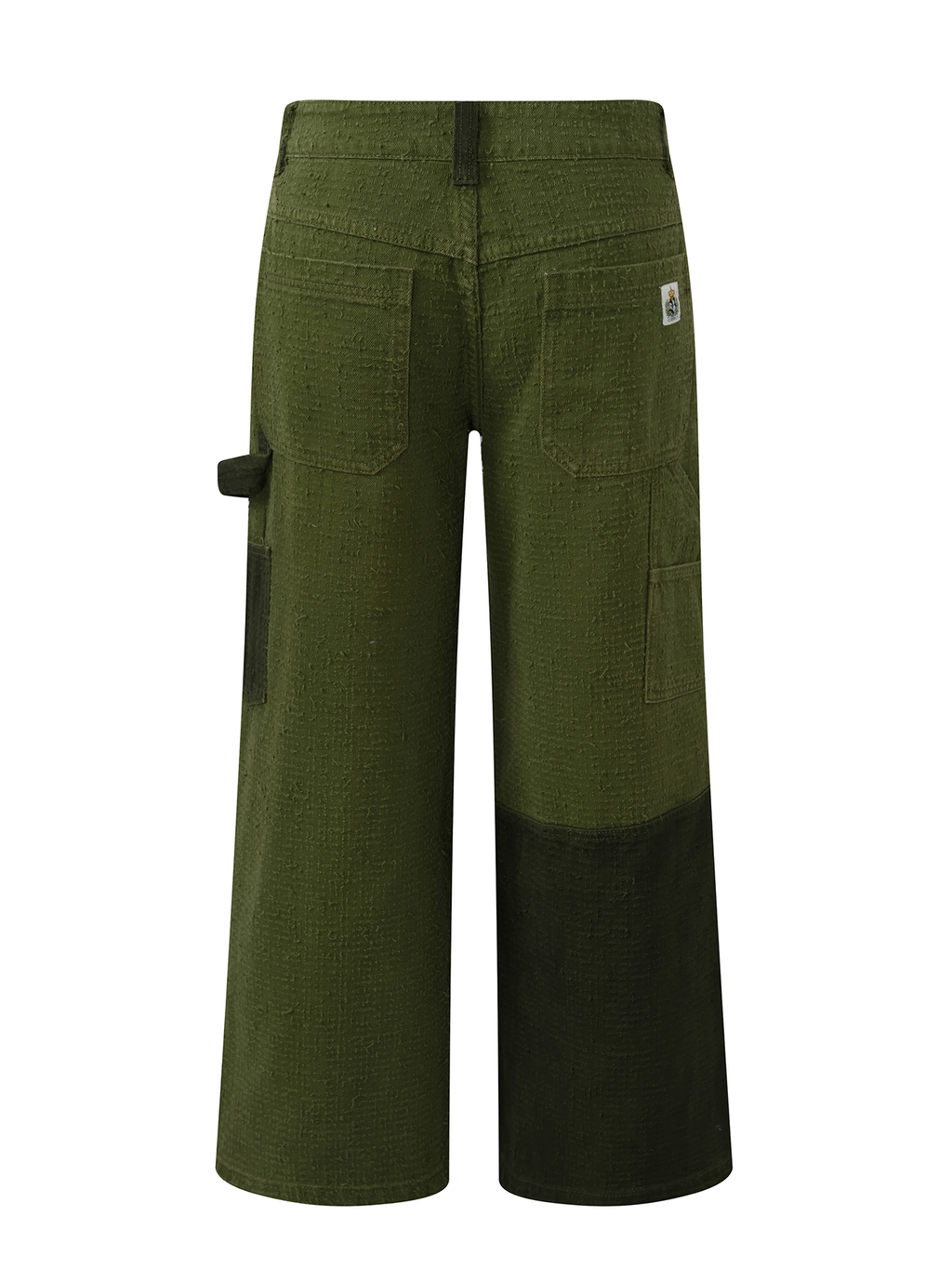 Beaded Patch Cargo Pants