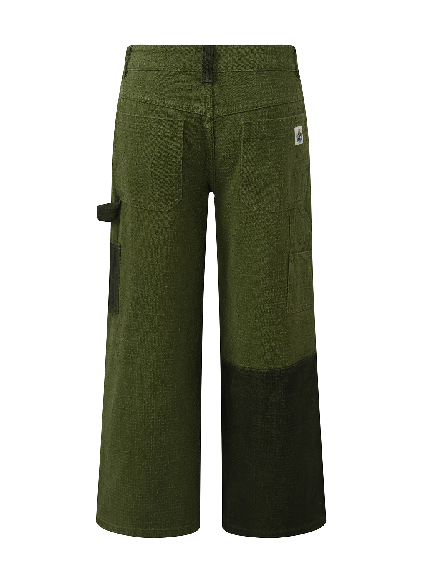 Beaded Patch Cargo Pants