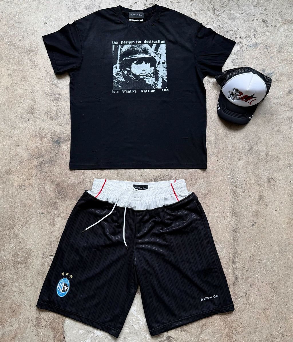 Double-Waist Soccer Shorts