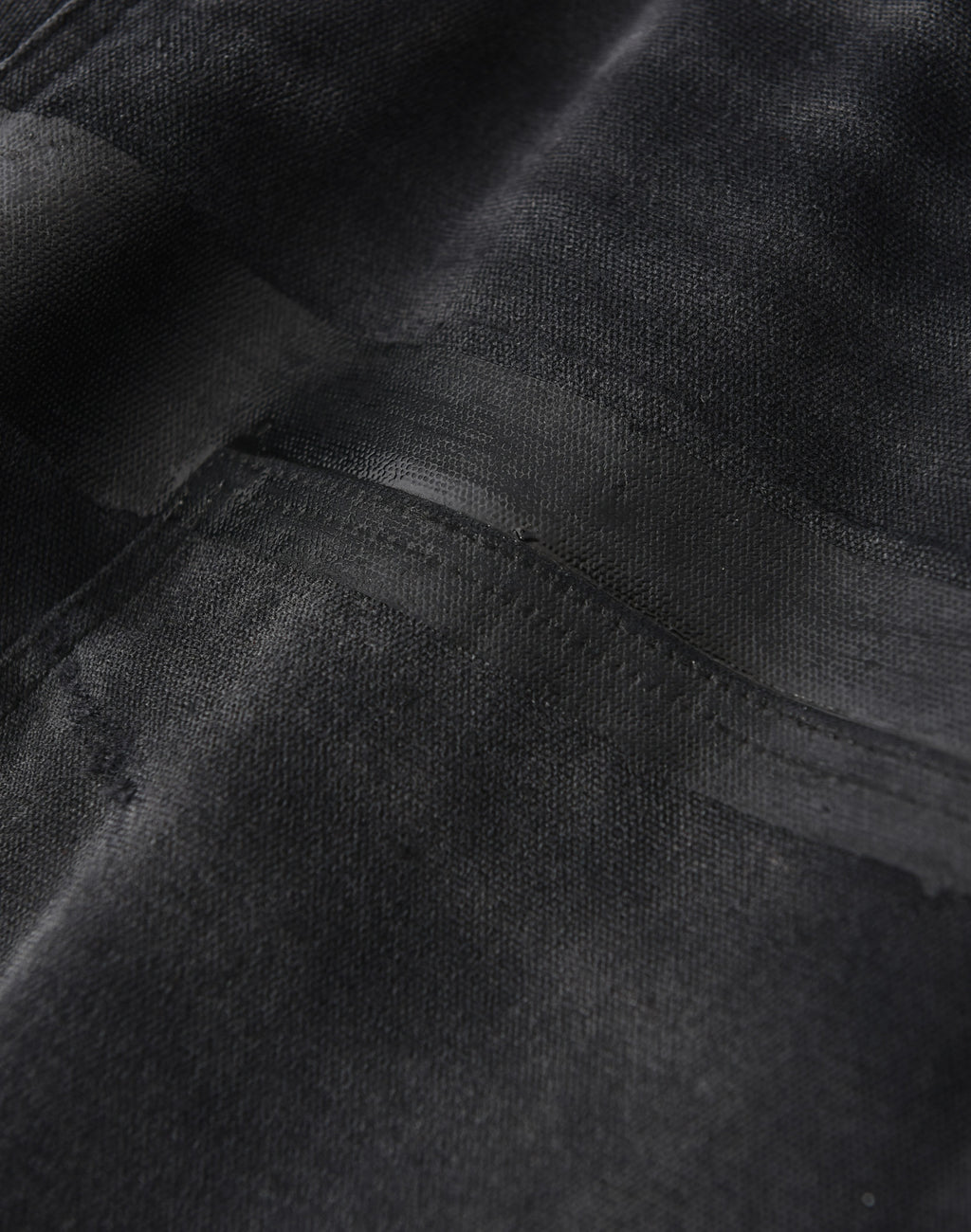 VINTAGE PIN WASHED CARPENTER PANTS IN BLK