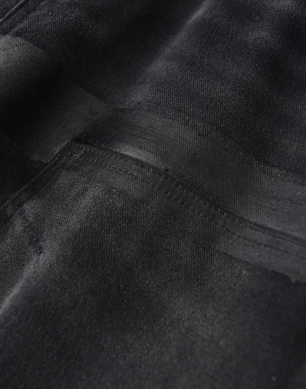 VINTAGE PIN WASHED CARPENTER PANTS IN BLK