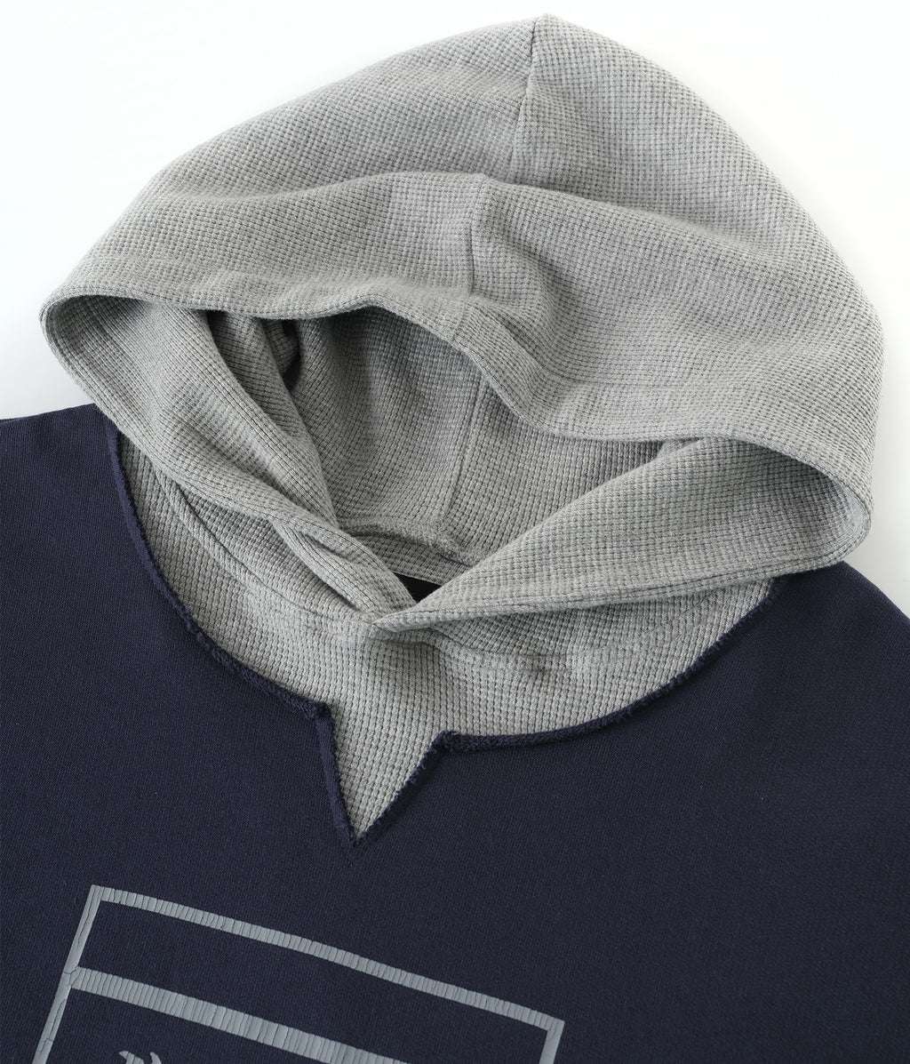 Crest Layered Hoodie
