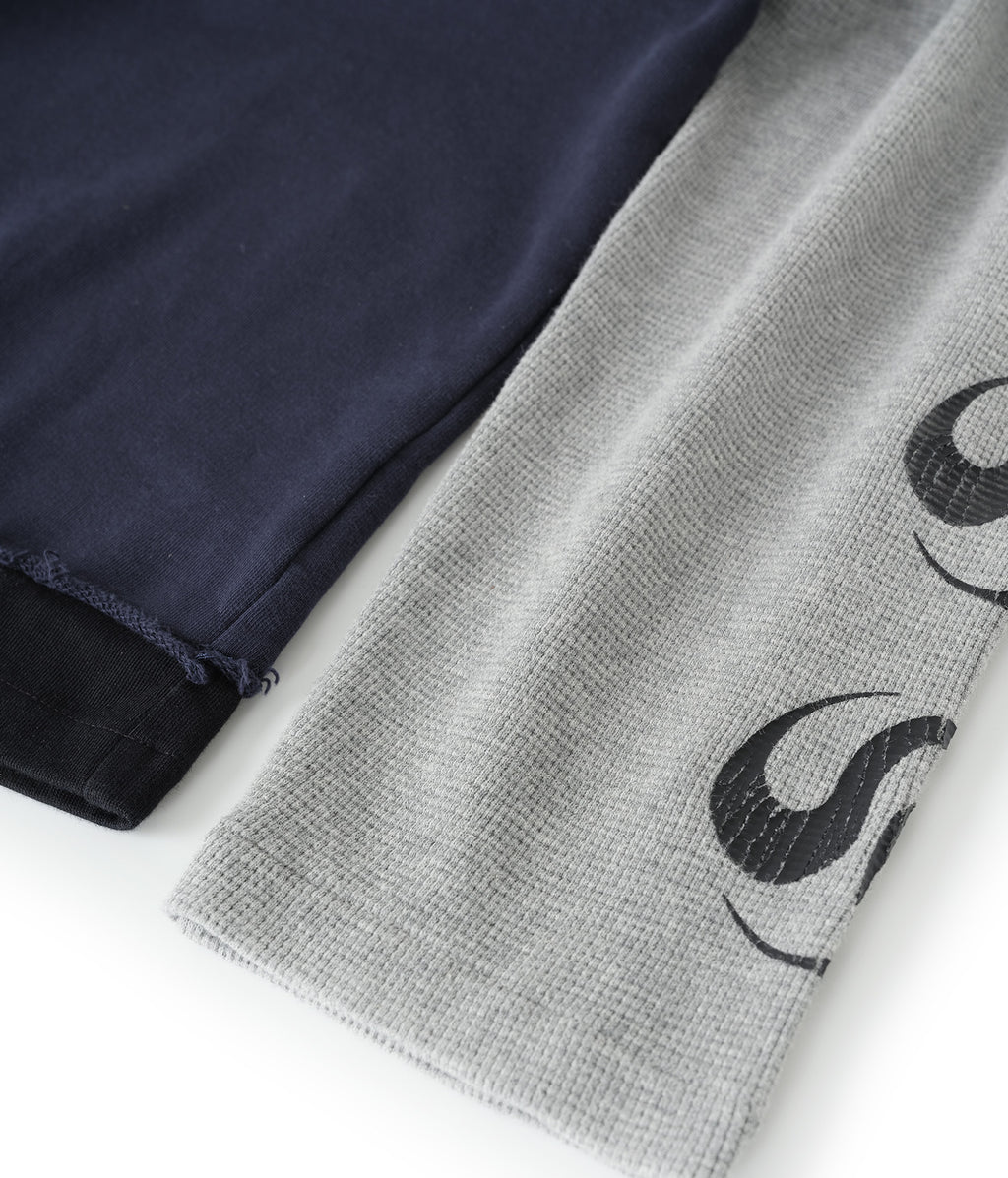 Crest Layered Hoodie