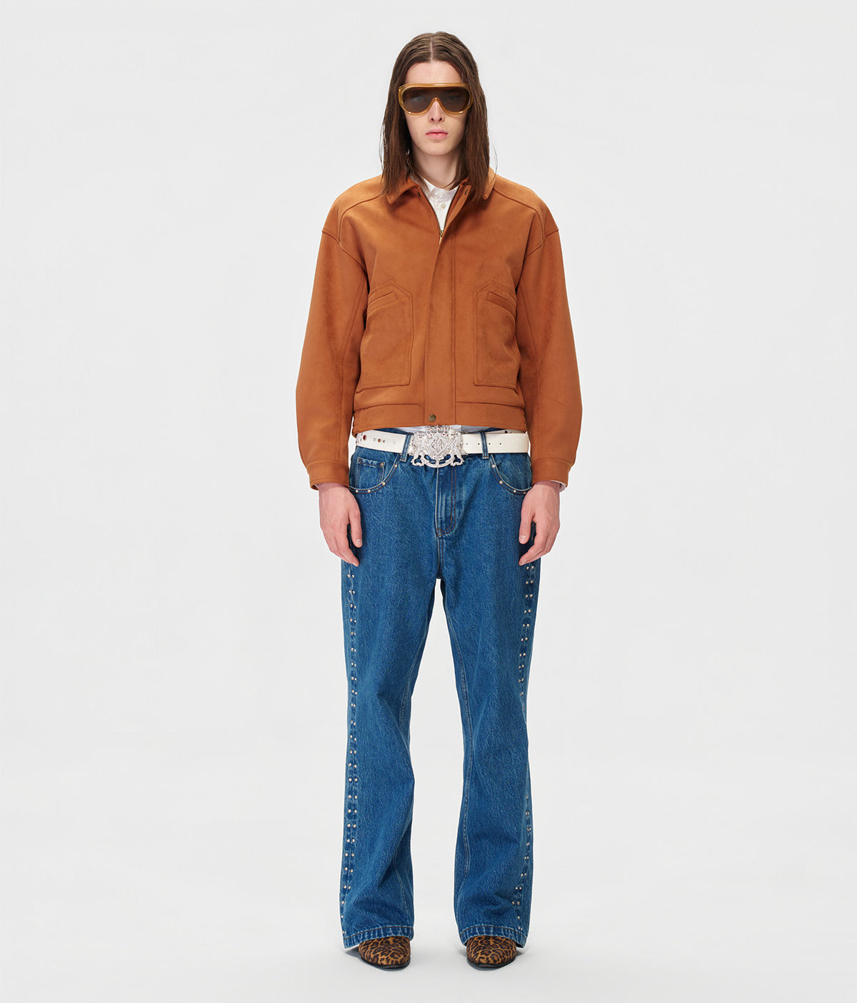 Crystal Stud Denim