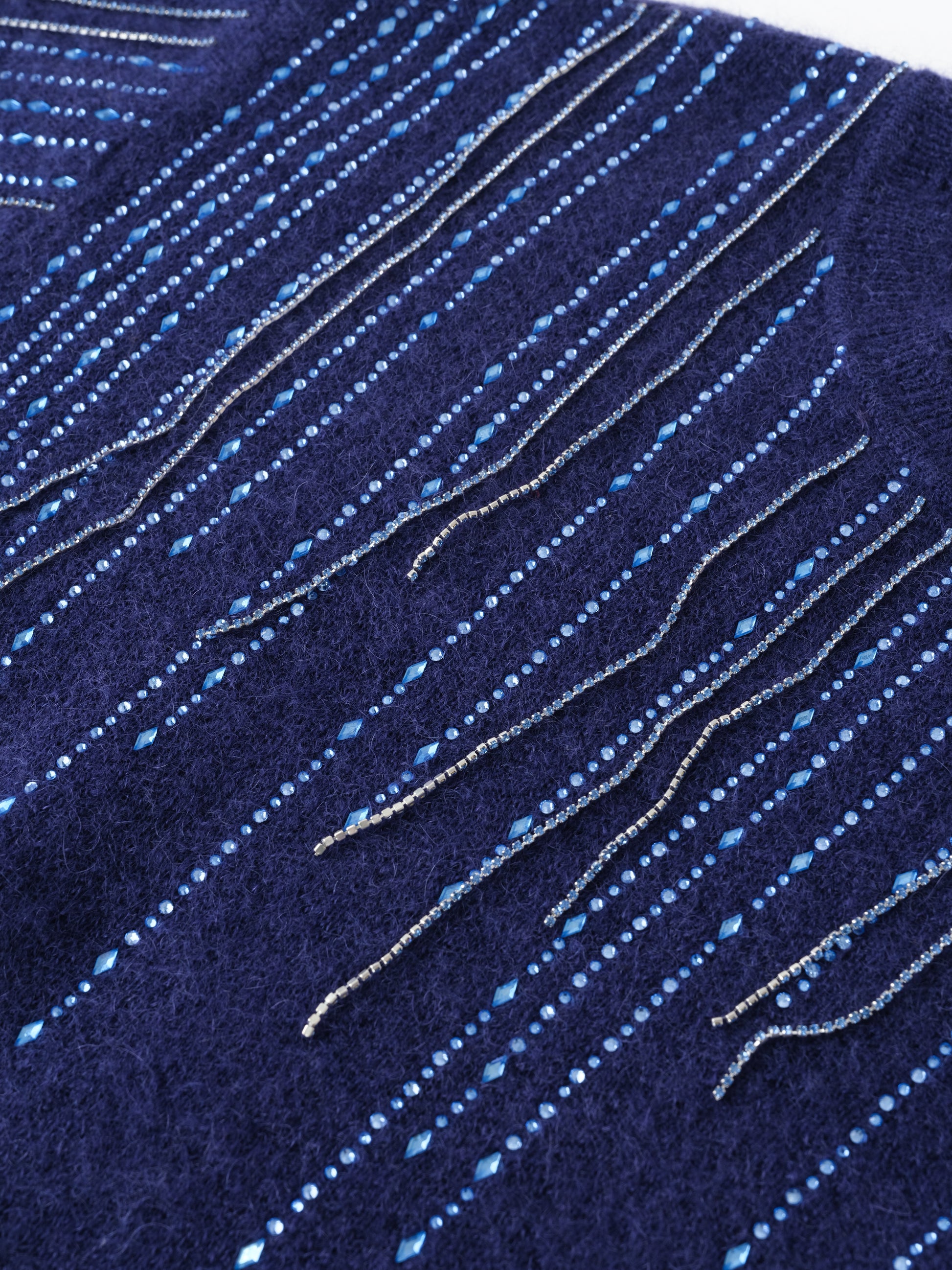 Falling Star Chain Knit Sweater