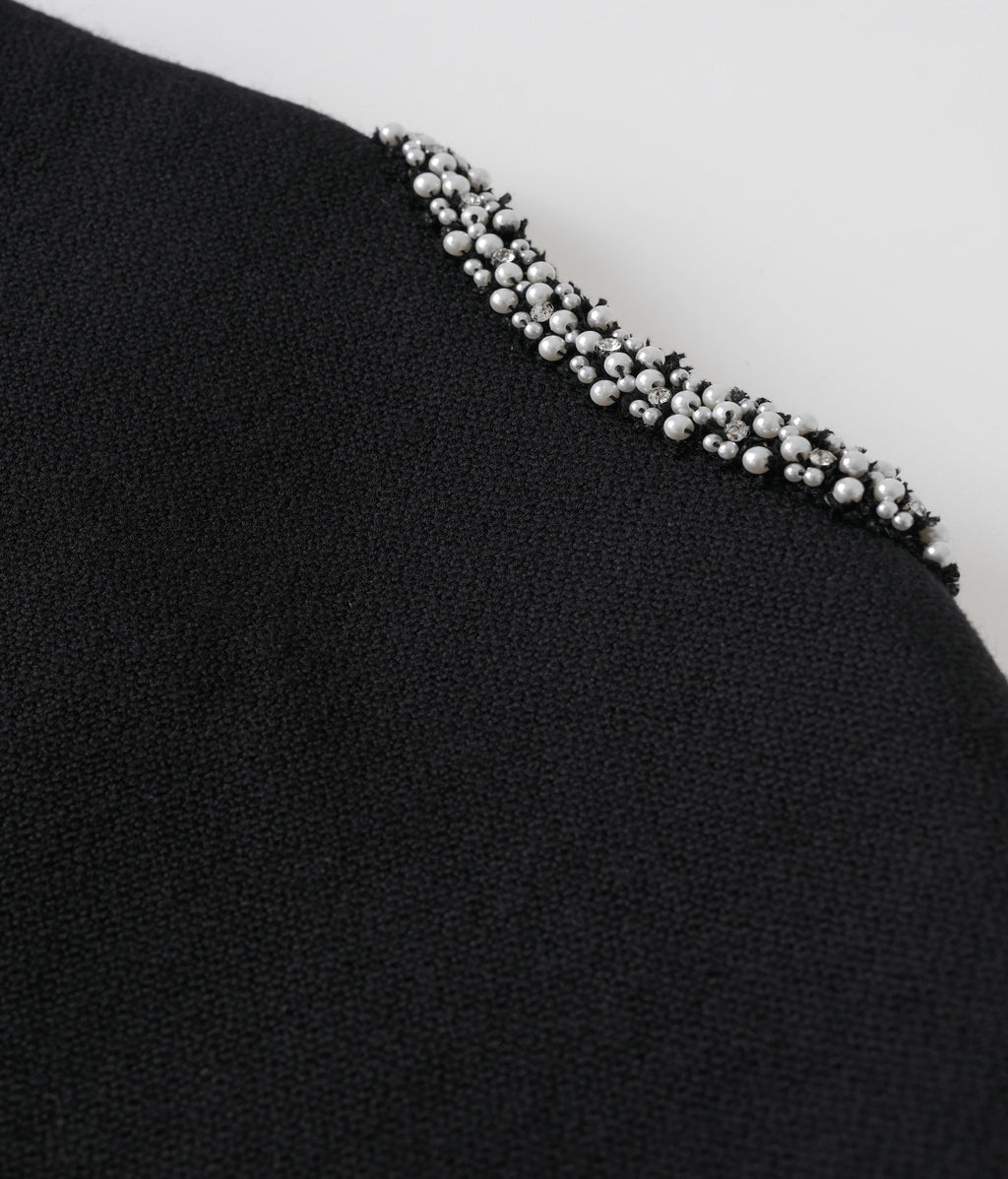 Pearl Feather Jacket (Sample)