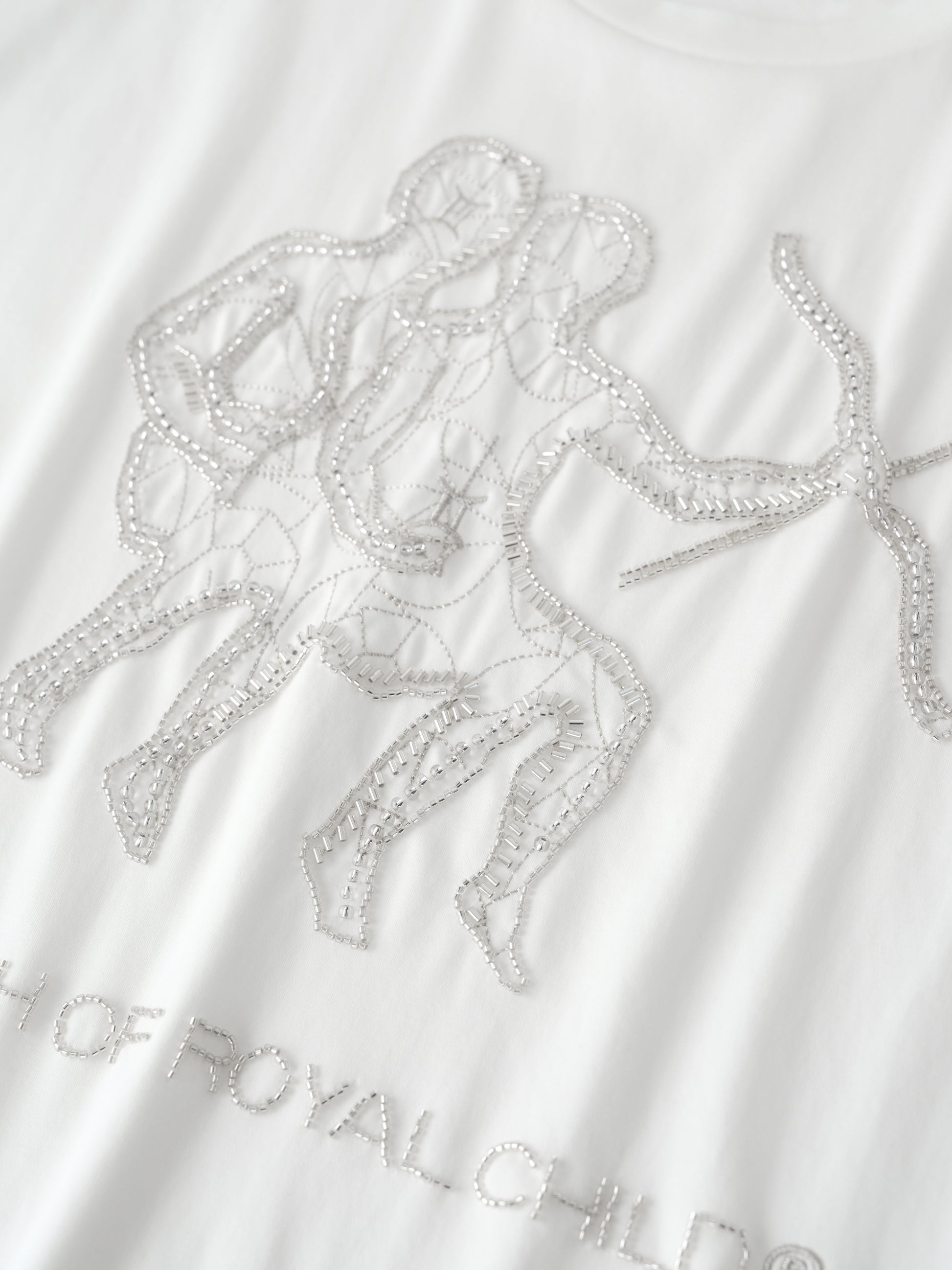 Zodiac Series Tee: Gemini WHT