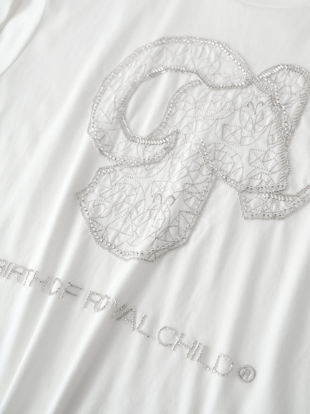 Zodiac Series Tee: Aries WHT