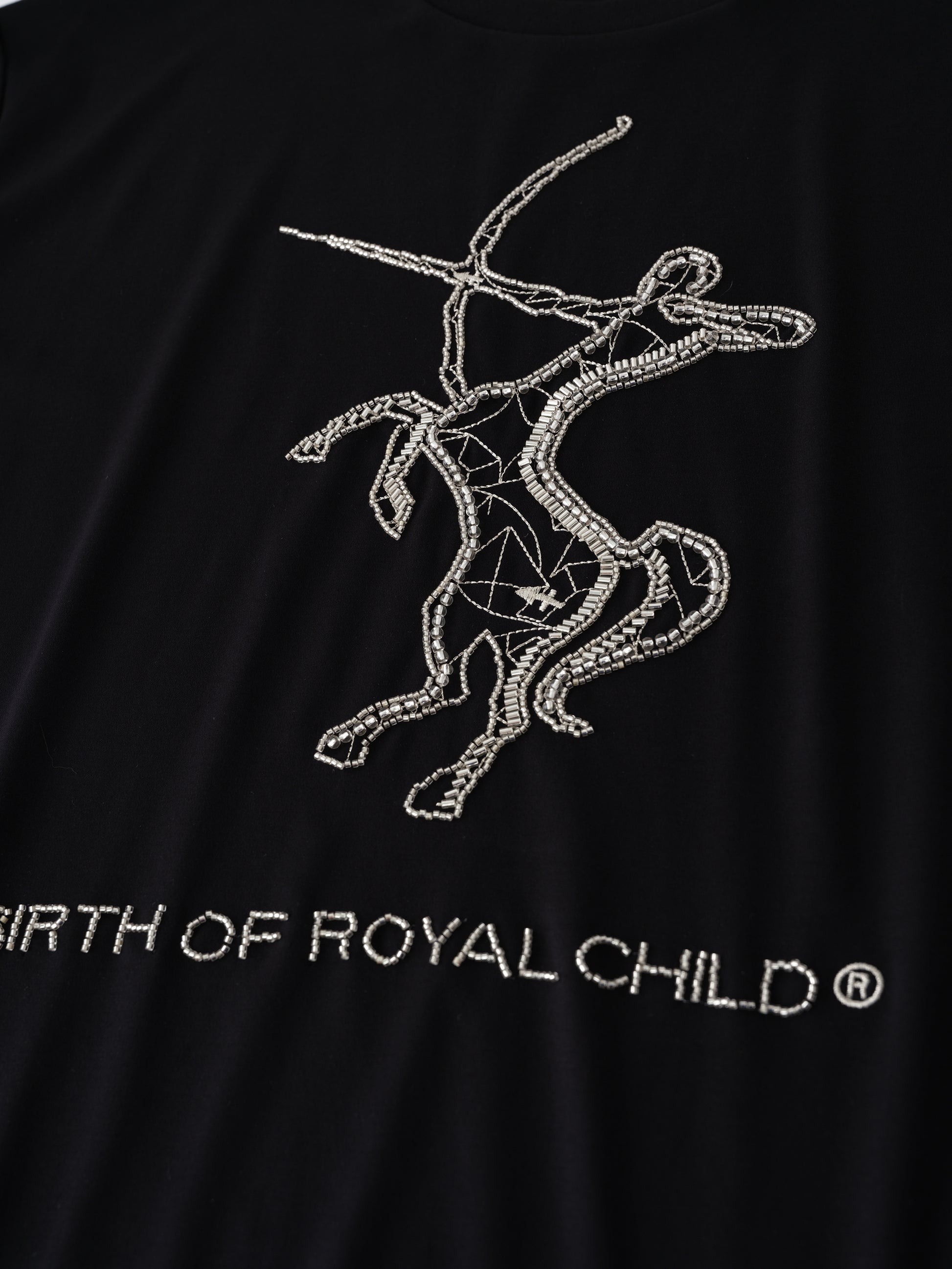 Zodiac Series Tee: Sagittarius BLK