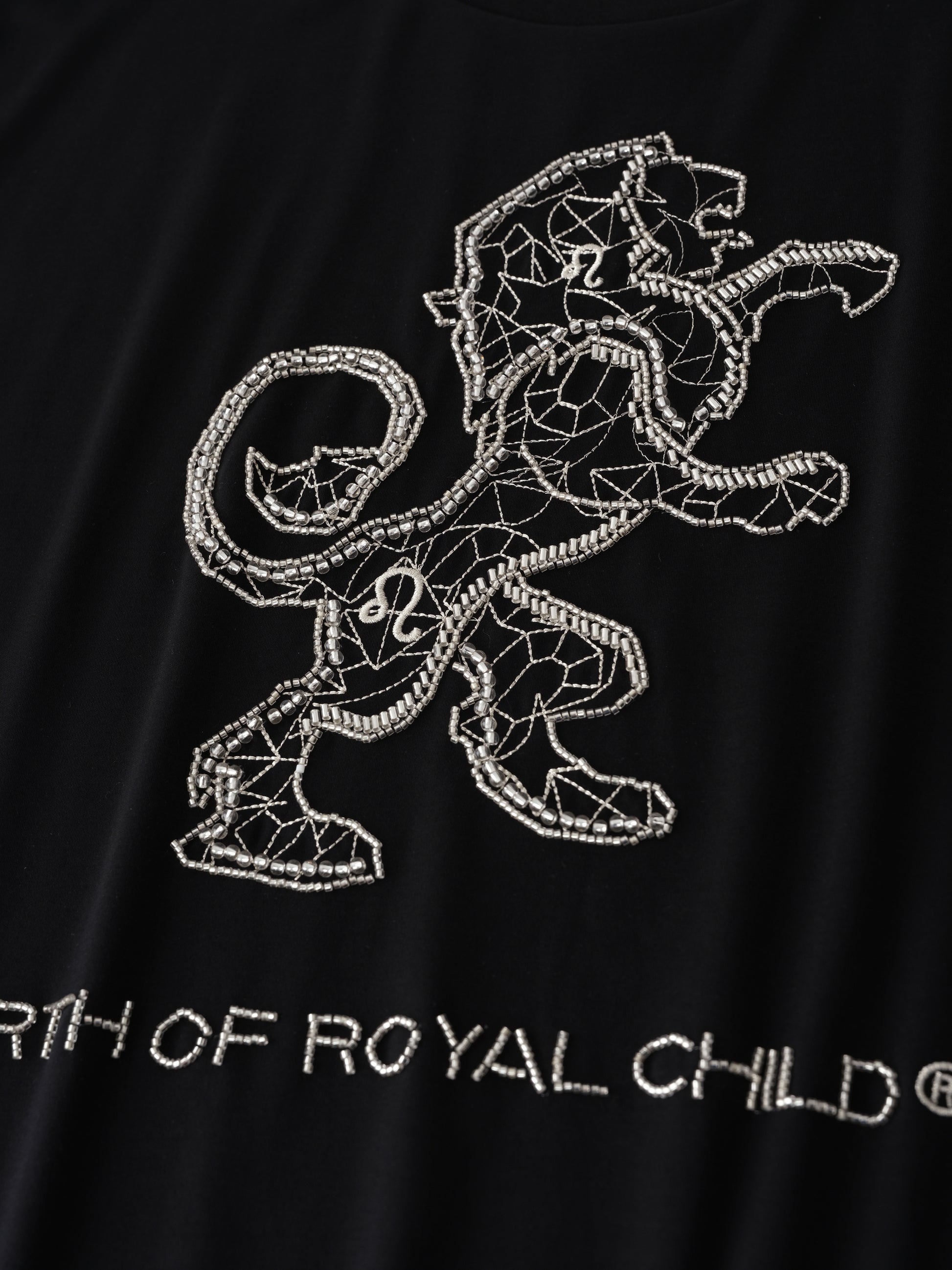 Zodiac Series Tee: Leo BLK