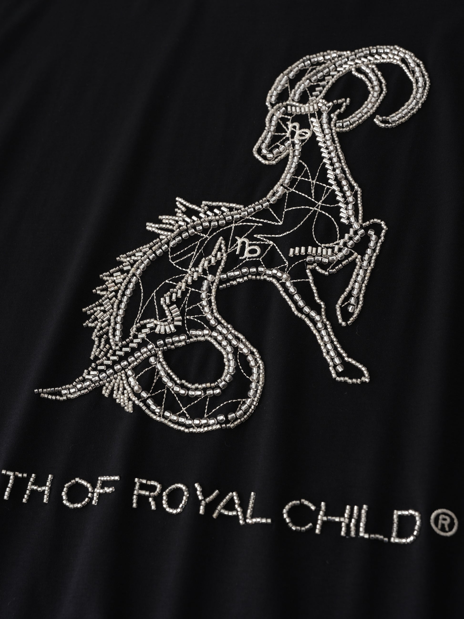 Zodiac Series Tee: Capricorn BLK