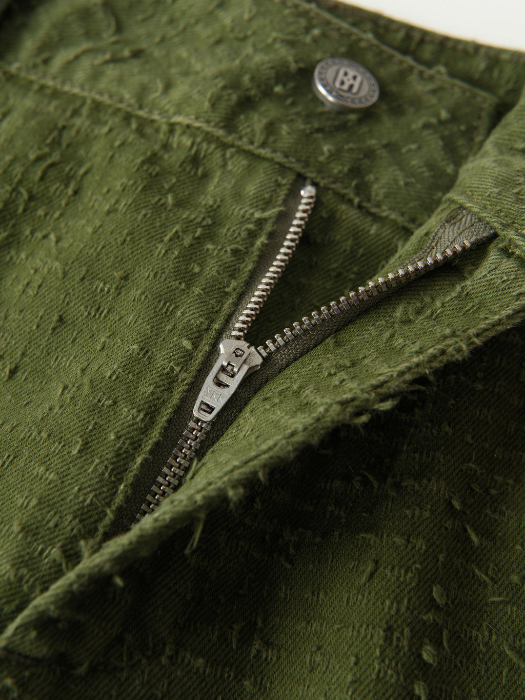 Beaded Patch Cargo Pants