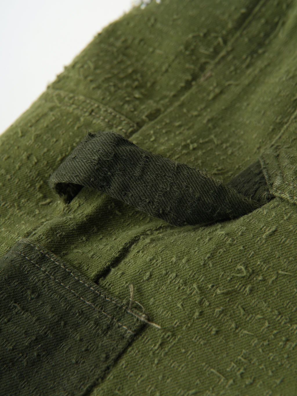 Beaded Patch Cargo Pants