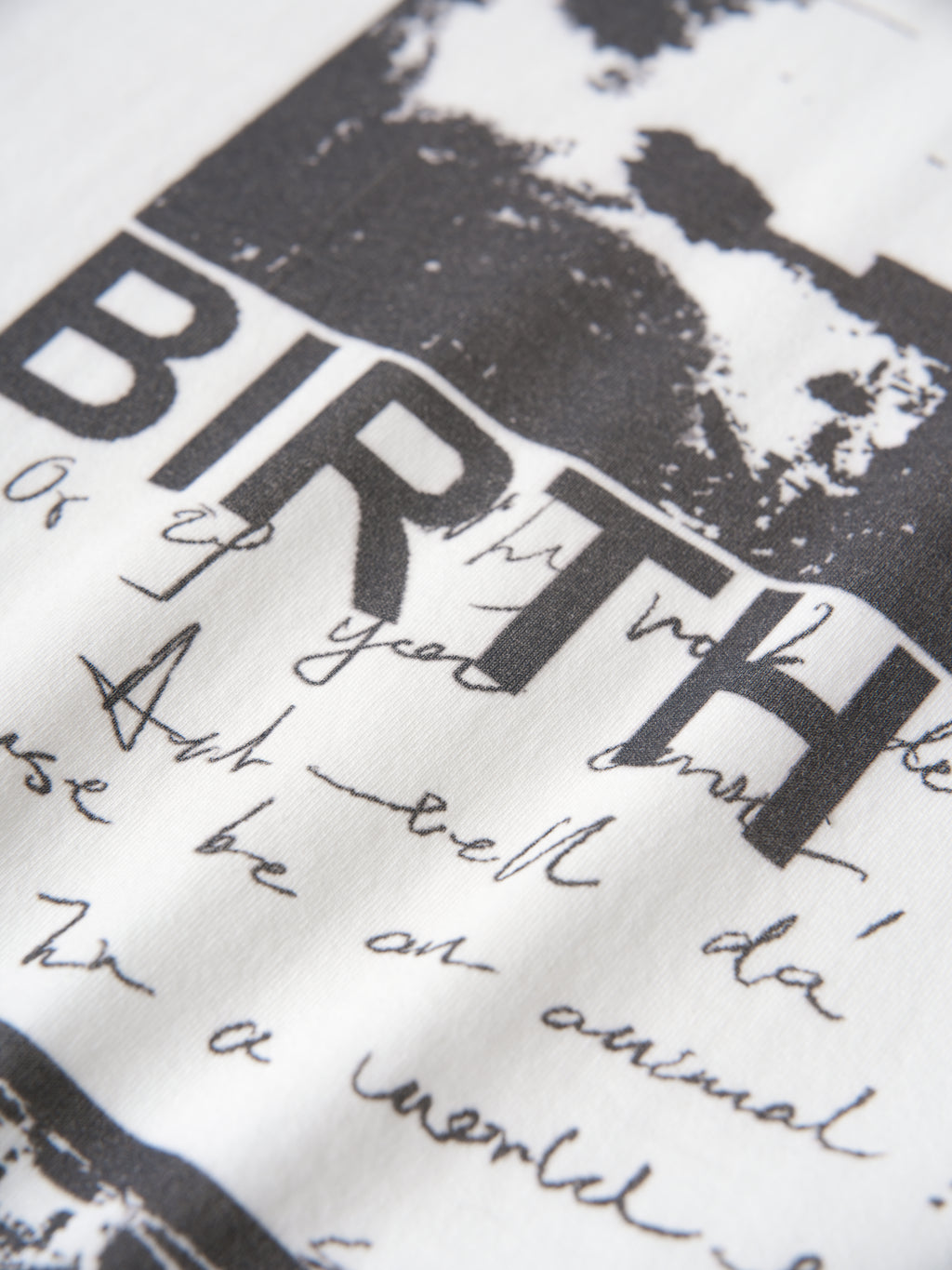 90s Hollywood Long Sleeve Tee WHT　