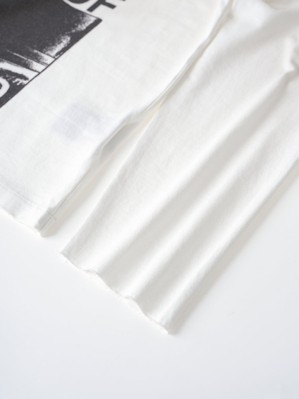 90s Hollywood Long Sleeve Tee WHT　