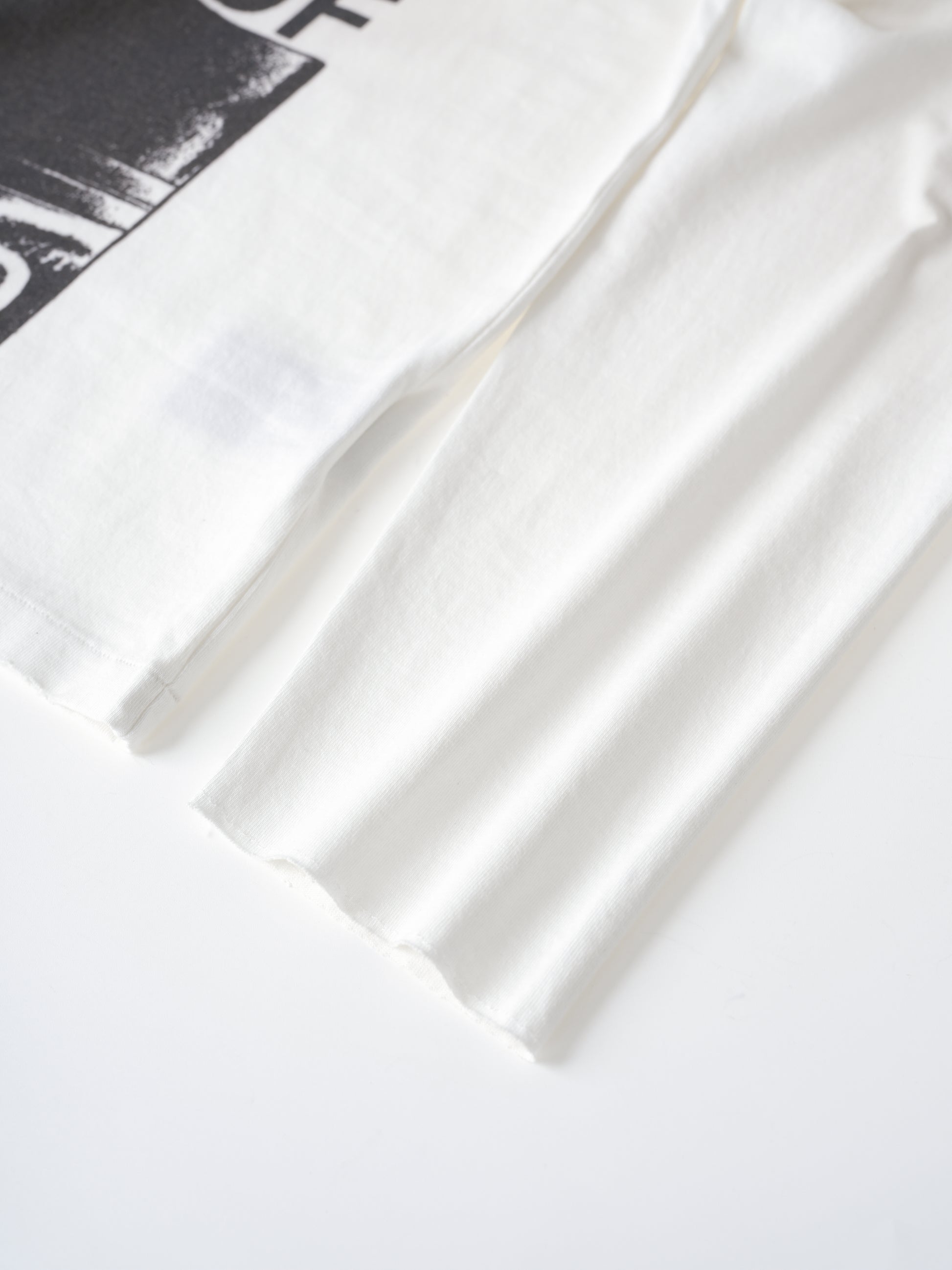 90s Hollywood Long Sleeve Tee WHT　