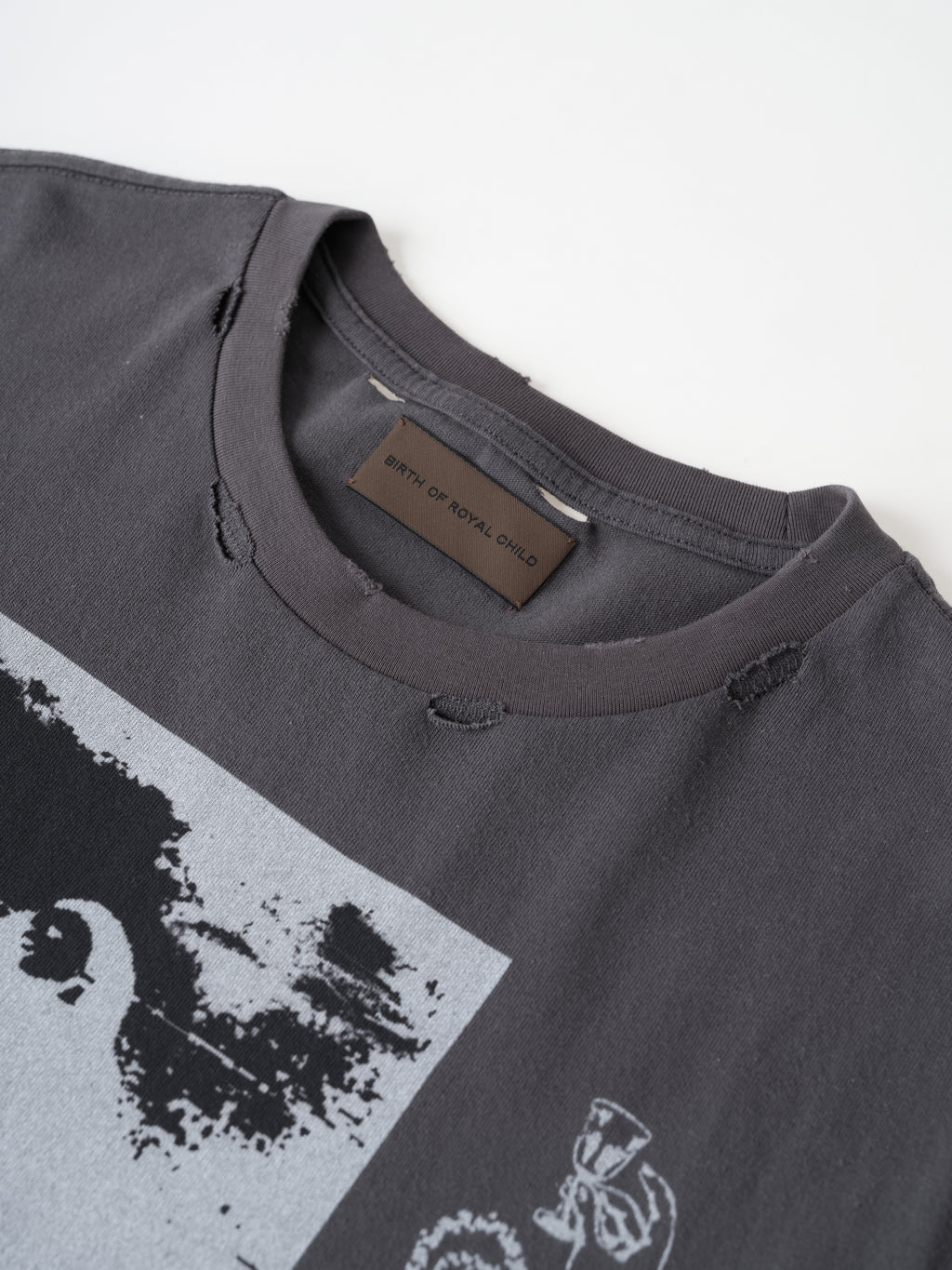 90s Hollywood Long Sleeve Tee BLK