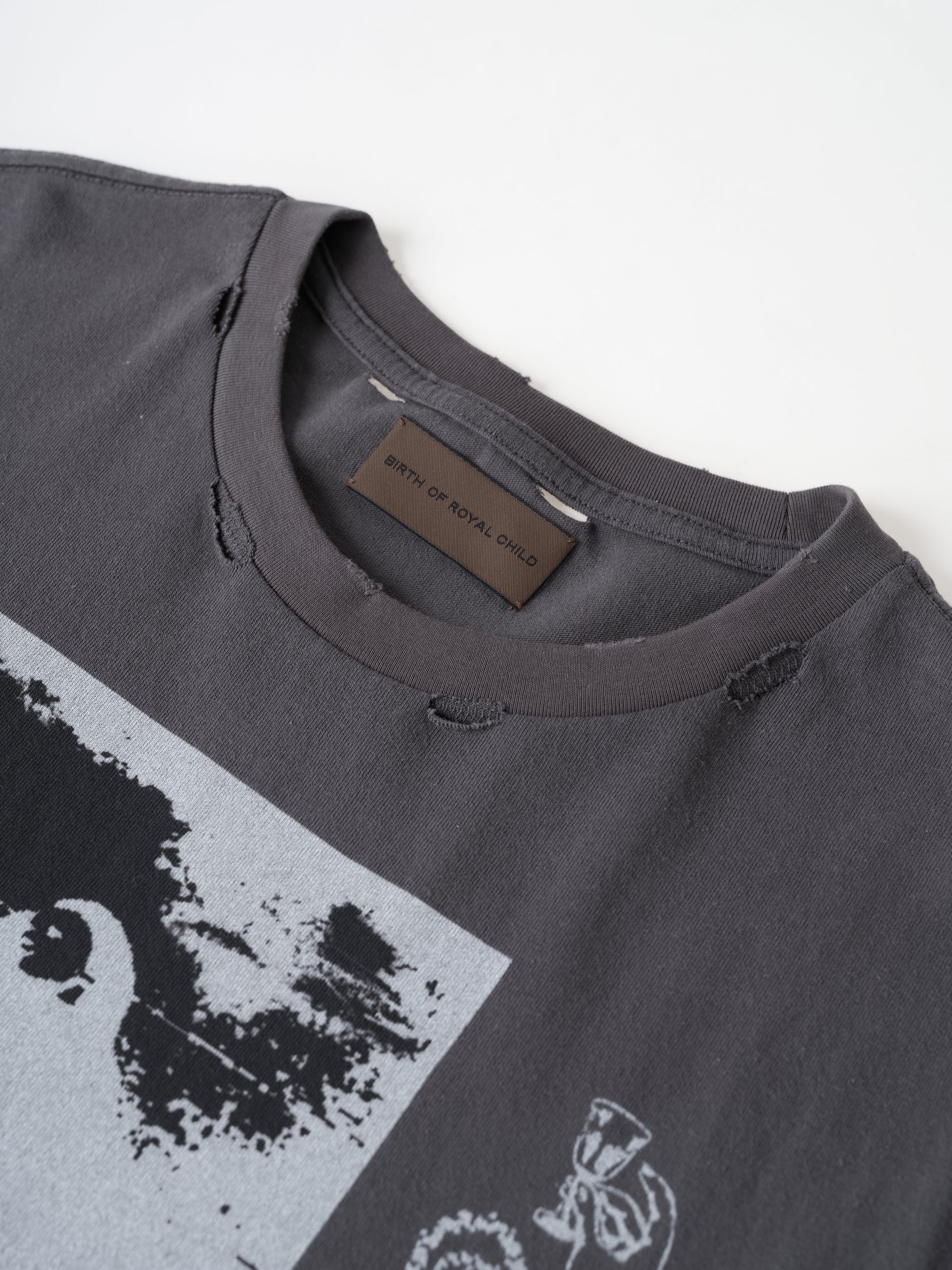 90s Hollywood Long Sleeve Tee BLK