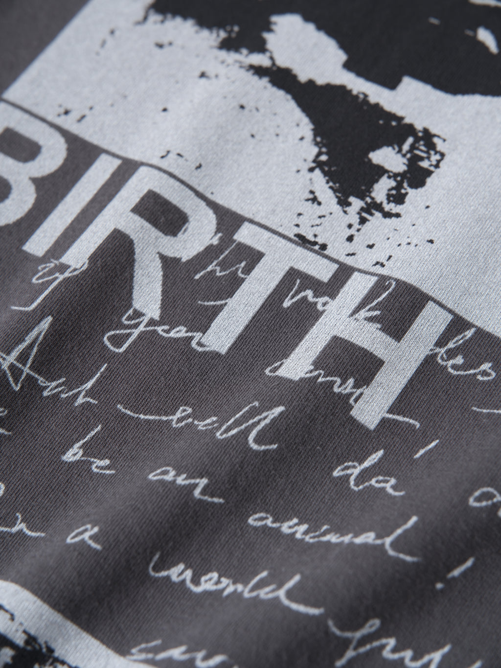 90s Hollywood Long Sleeve Tee BLK