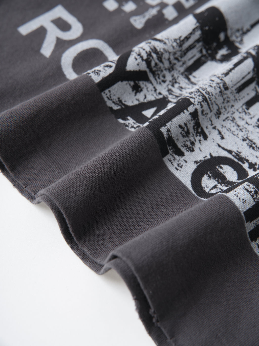 90s Hollywood Long Sleeve Tee BLK