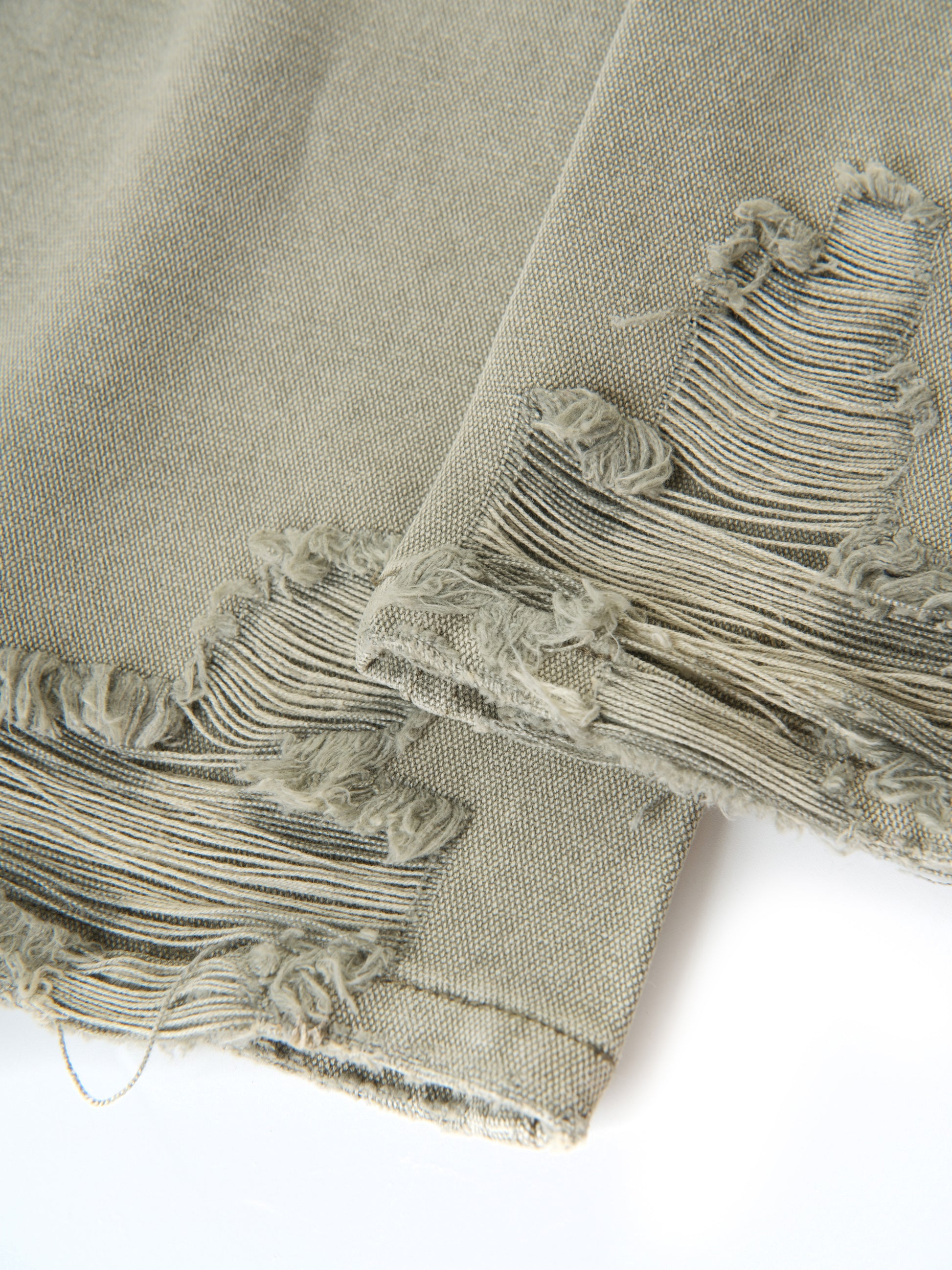 Beaded Embroidery Carpenter Pants