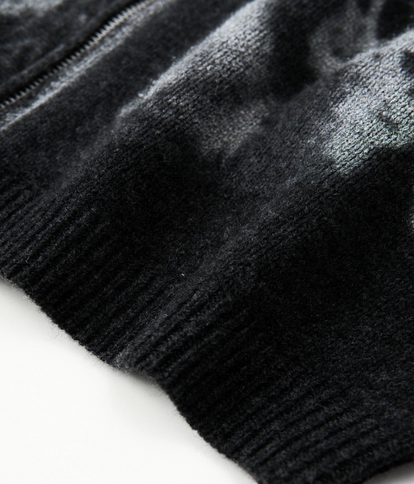 Millennium Mecha Ink Wool Zip Sweater