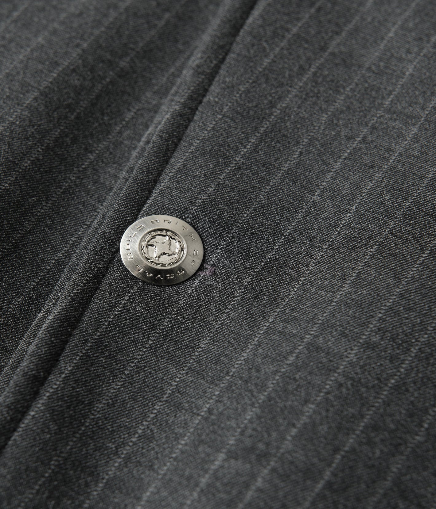 Fencer Pinstripe Asymmetric Shirt