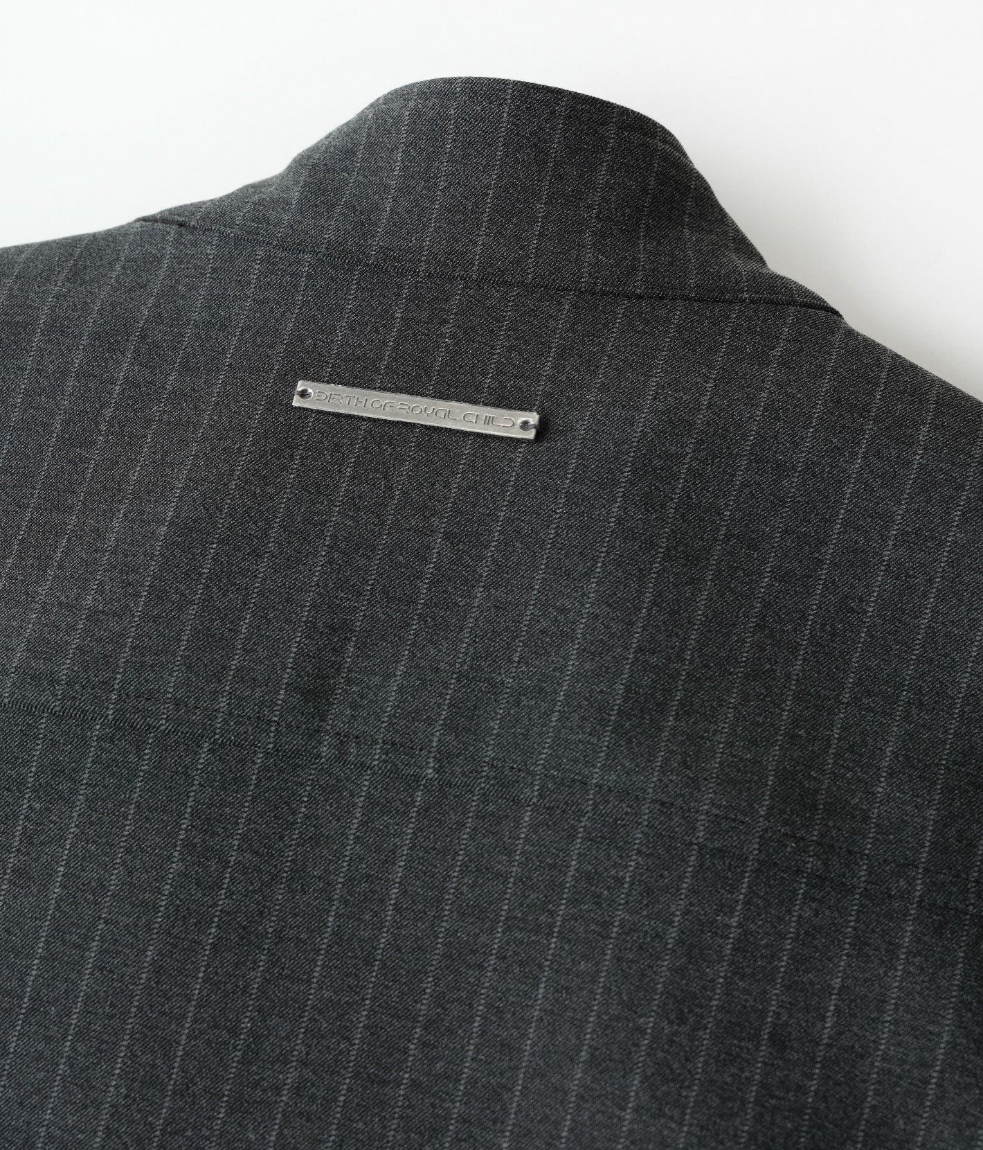 Fencer Pinstripe Asymmetric Shirt