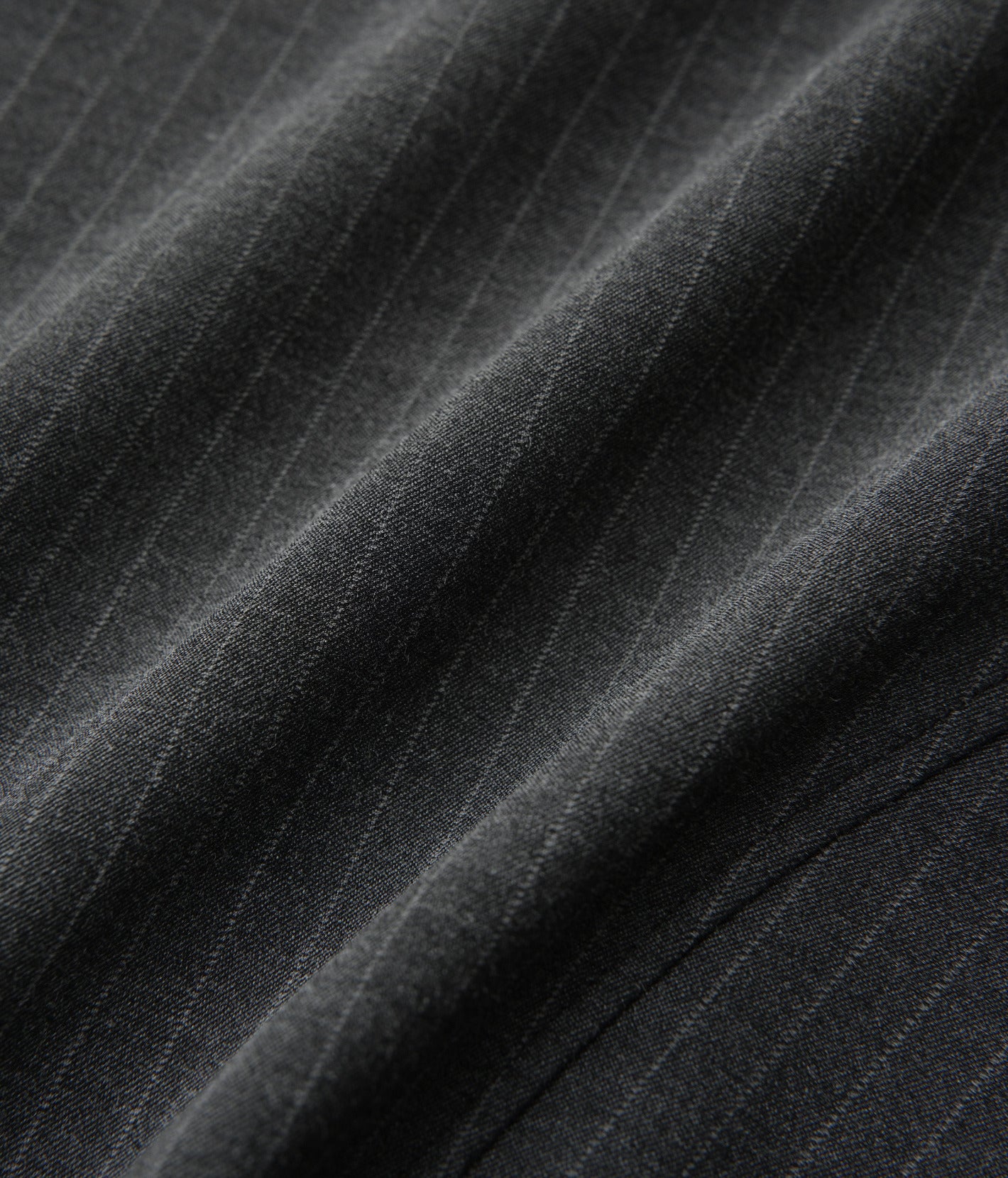 Fencer Pinstripe Asymmetric Shirt