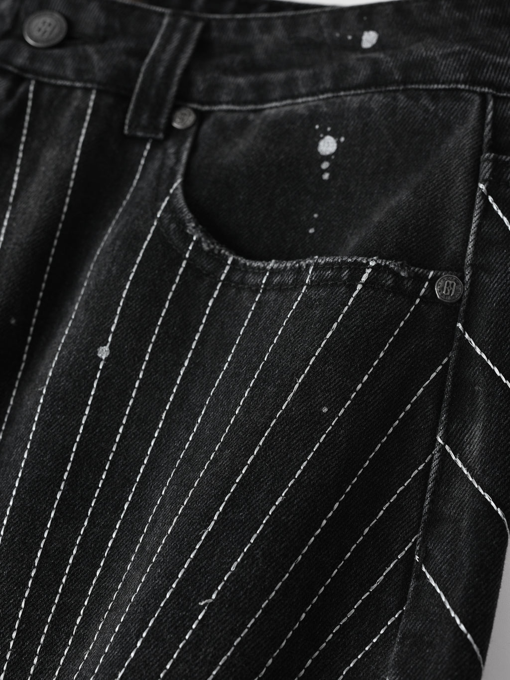 Radiant Beam Denim Pants