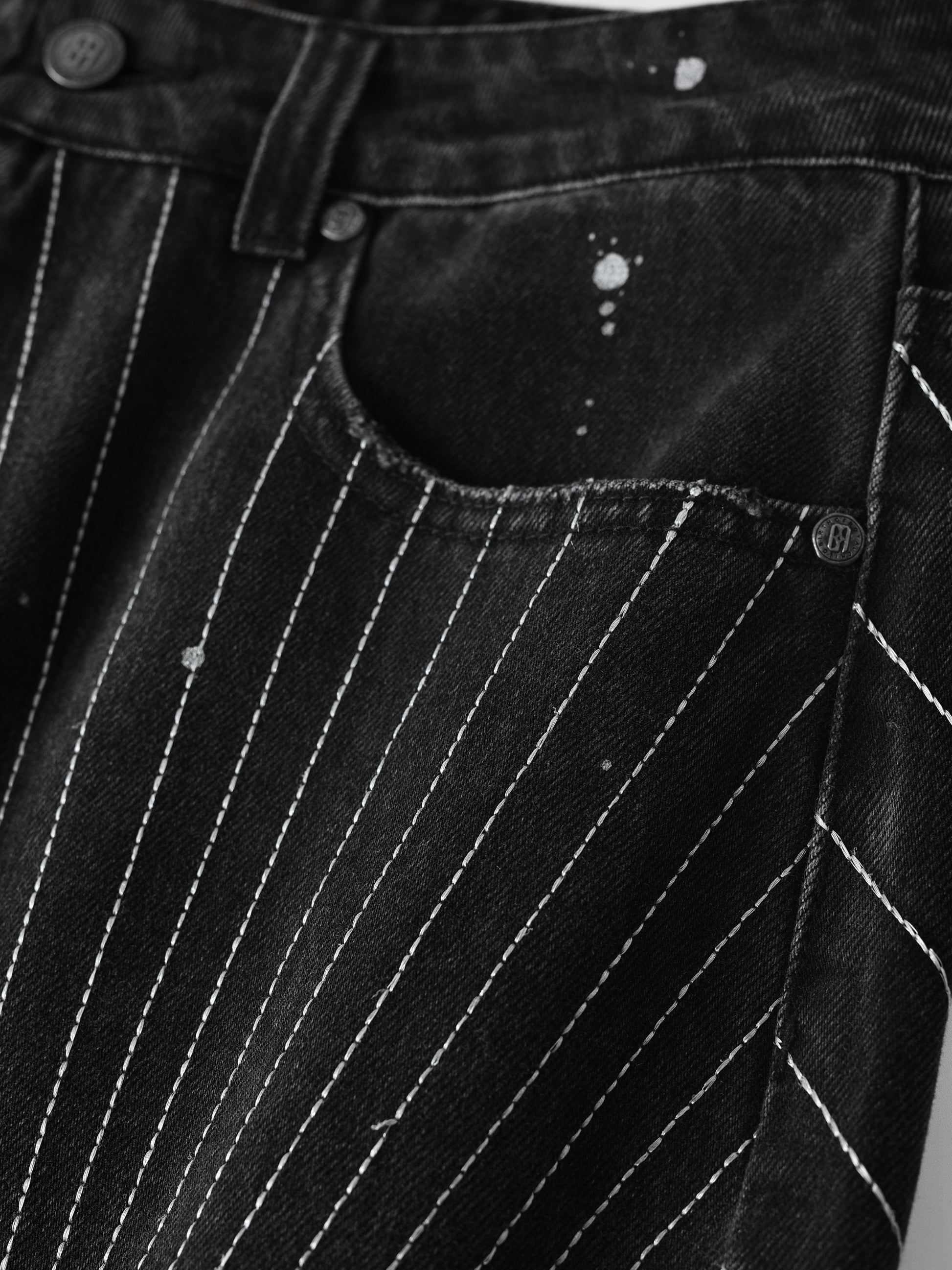 Radiant Beam Denim Pants