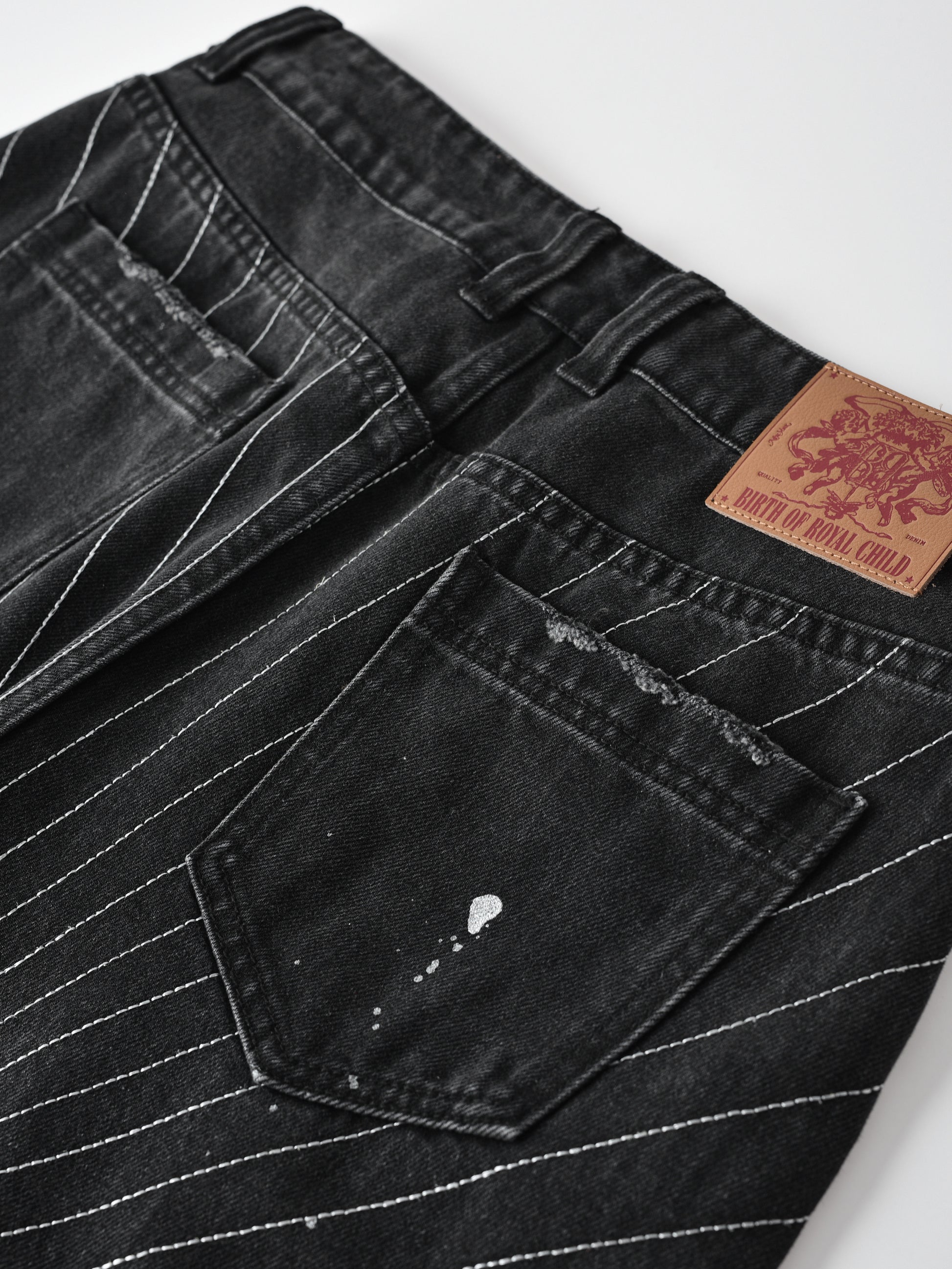 Radiant Beam Denim Pants