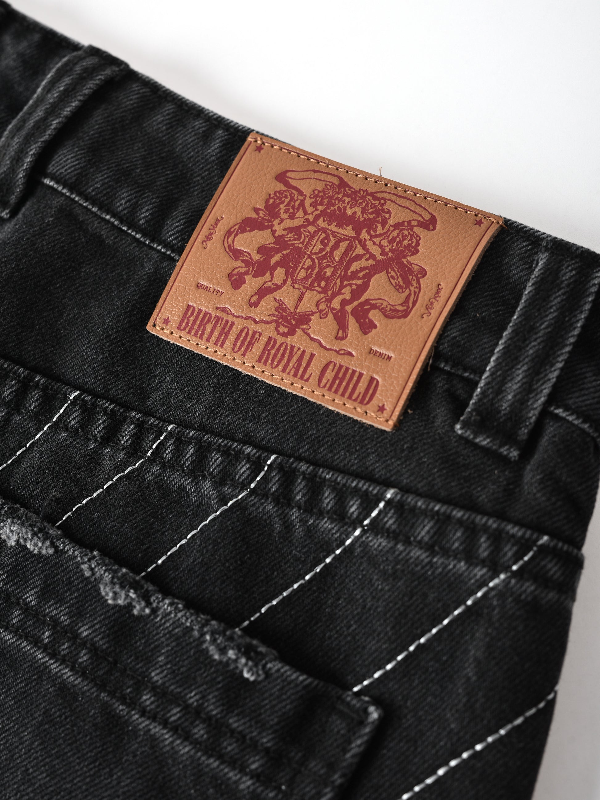 Radiant Beam Denim Pants