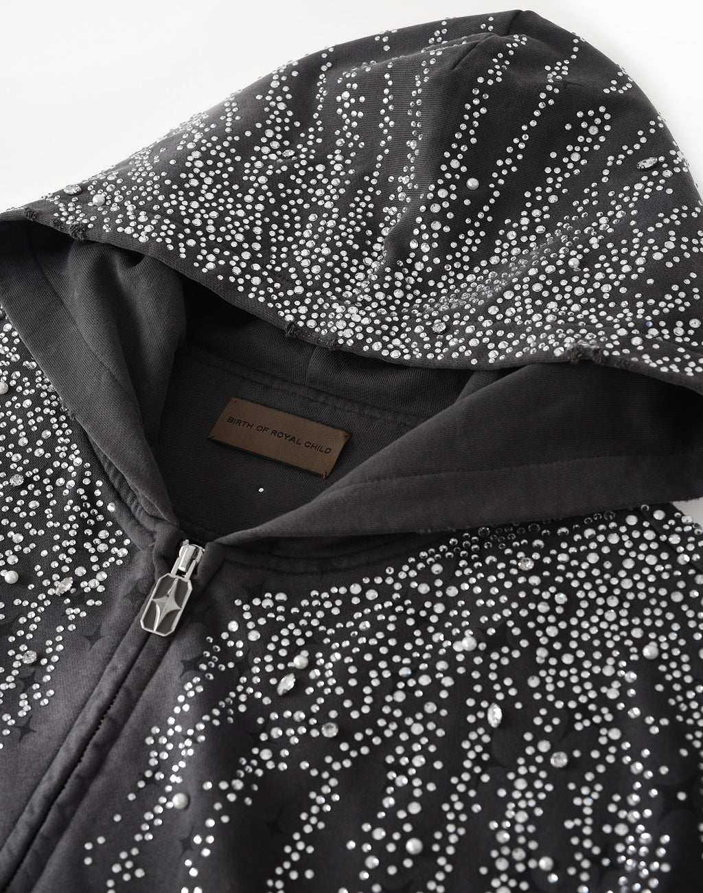20K Steller Diamond Hoodie In BLK