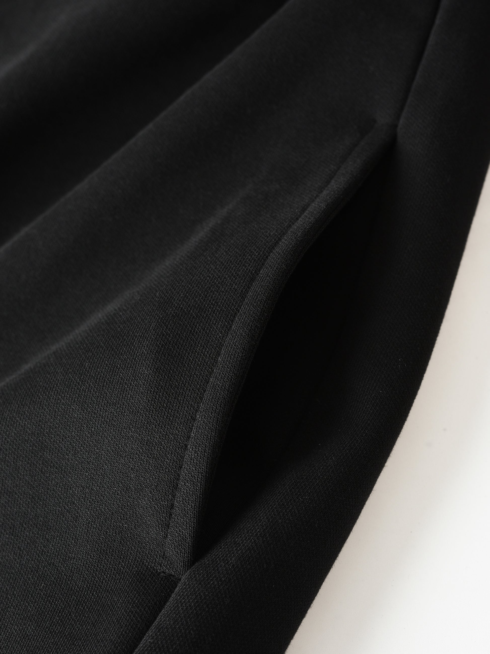 3D Flower Relief Hoodie BLK