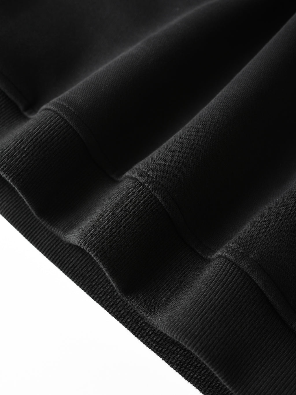 3D Flower Relief Hoodie BLK