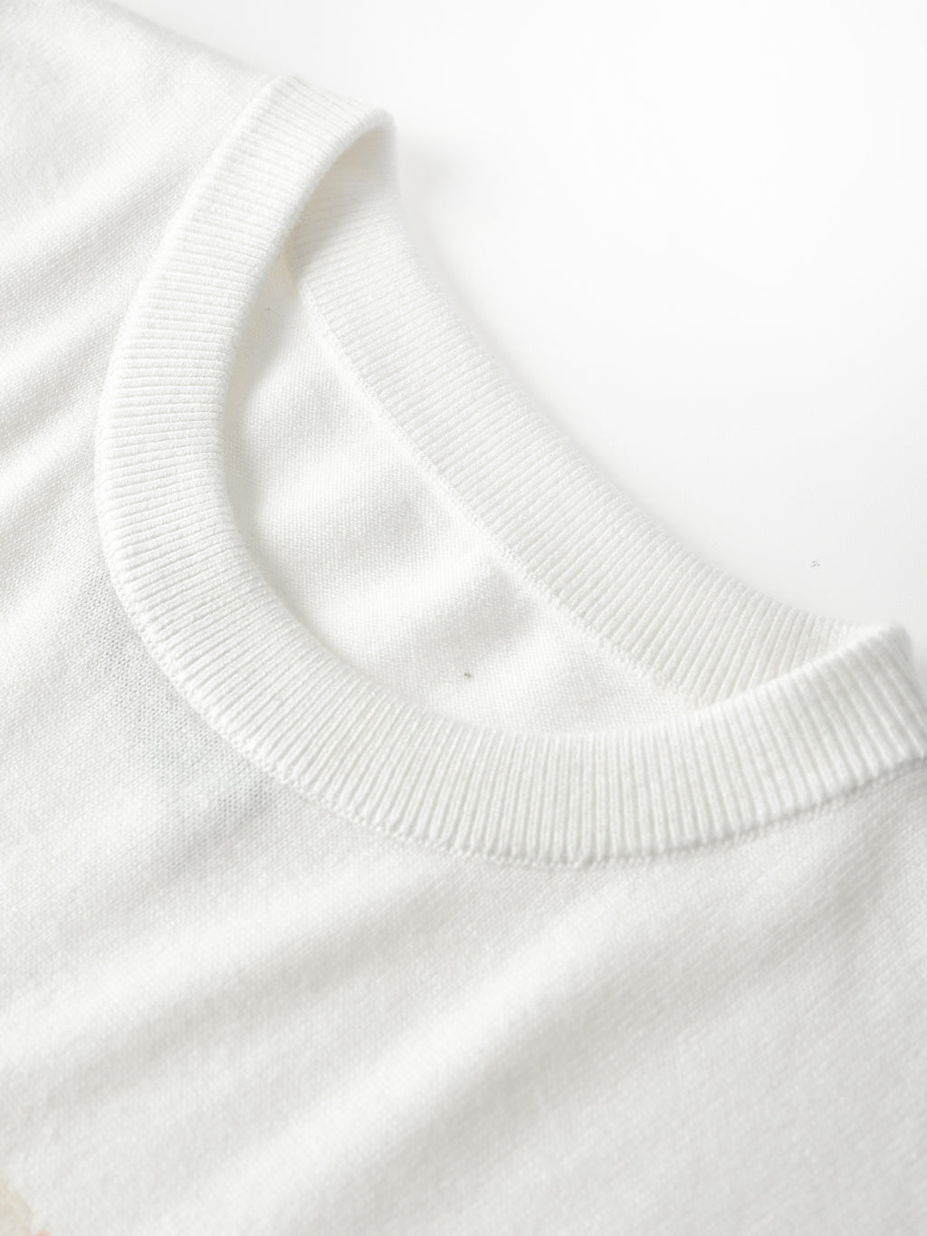 Sequin Logo Long-Sleeve Tee