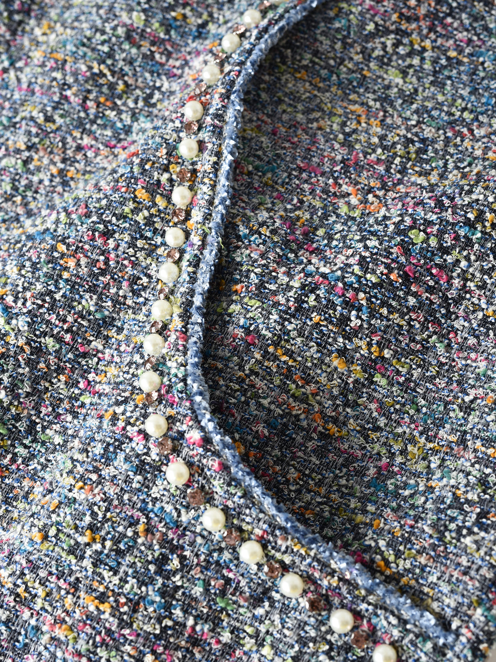 Pearl Tweed Hoodie