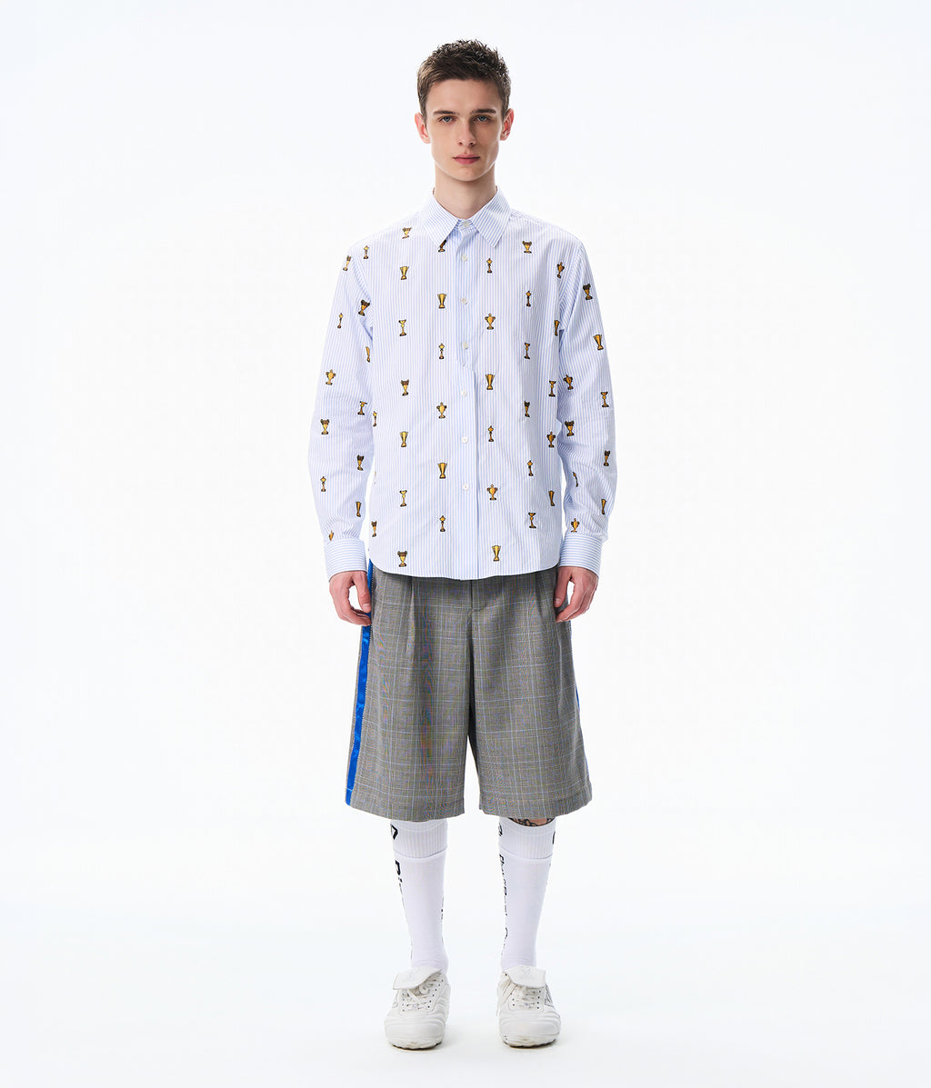 Embroidered Trophy Shirt