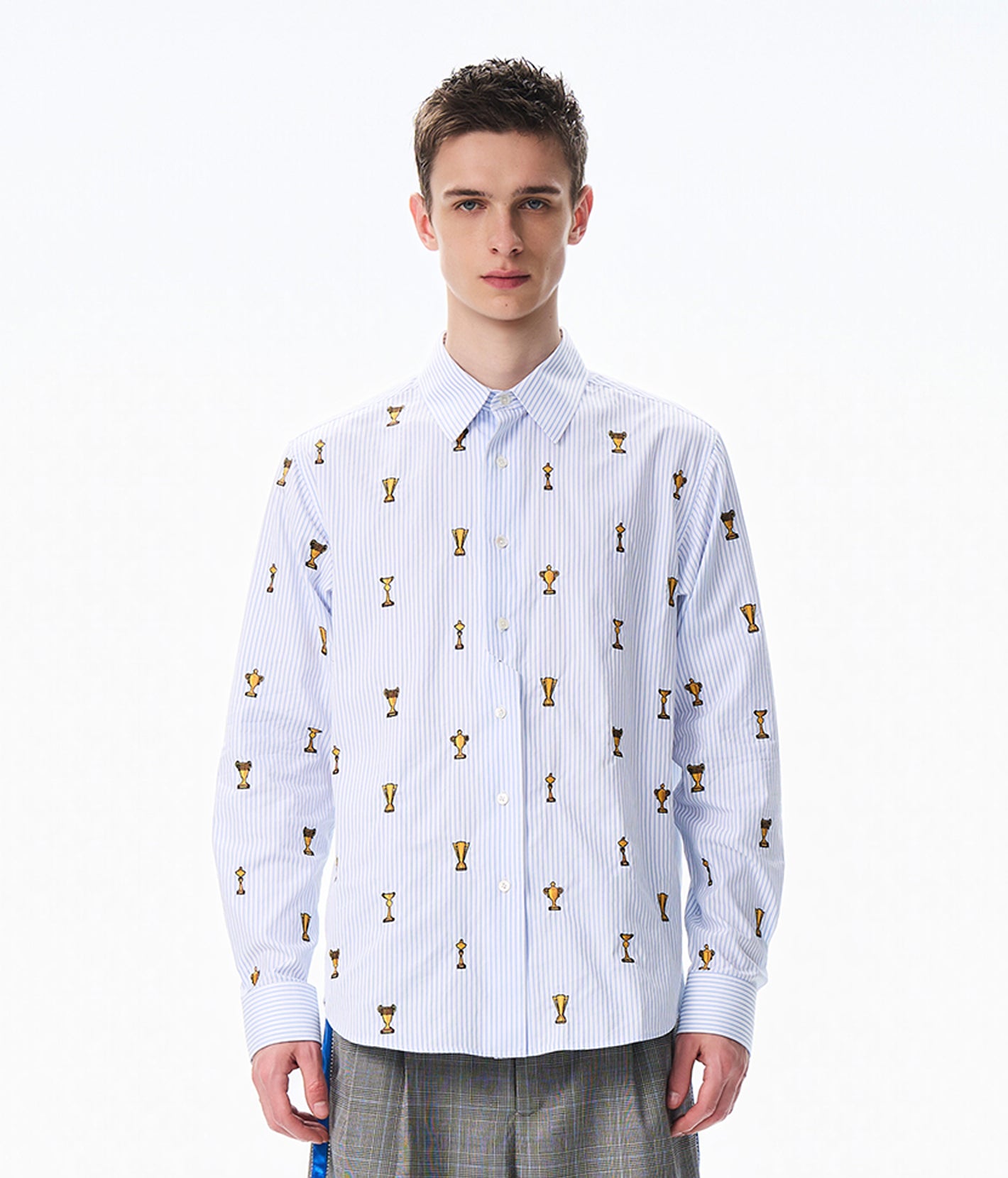 Embroidered Trophy Shirt
