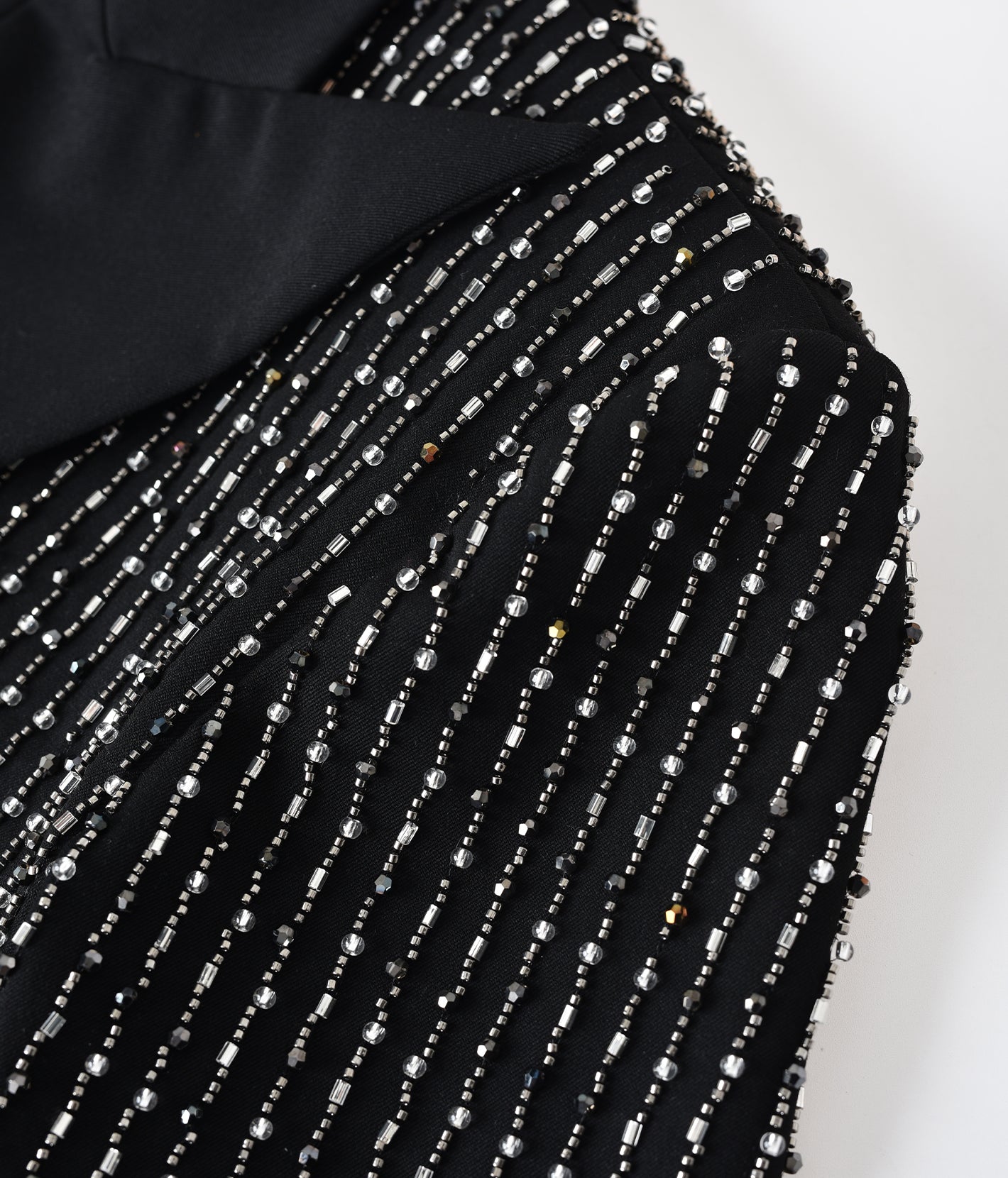 Beaded Tuxedo Blazer (Sample)