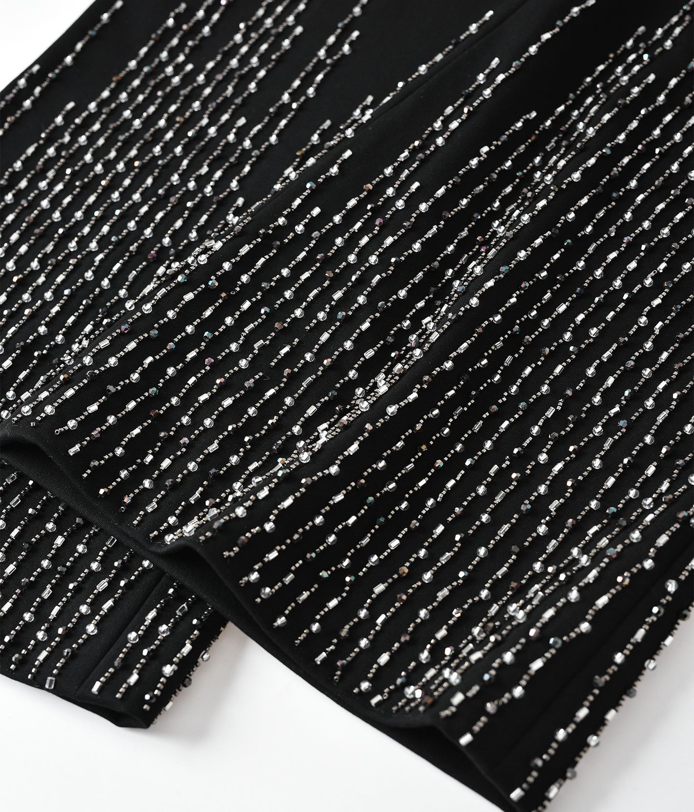 Beaded Tuxedo Trouser (Sample)