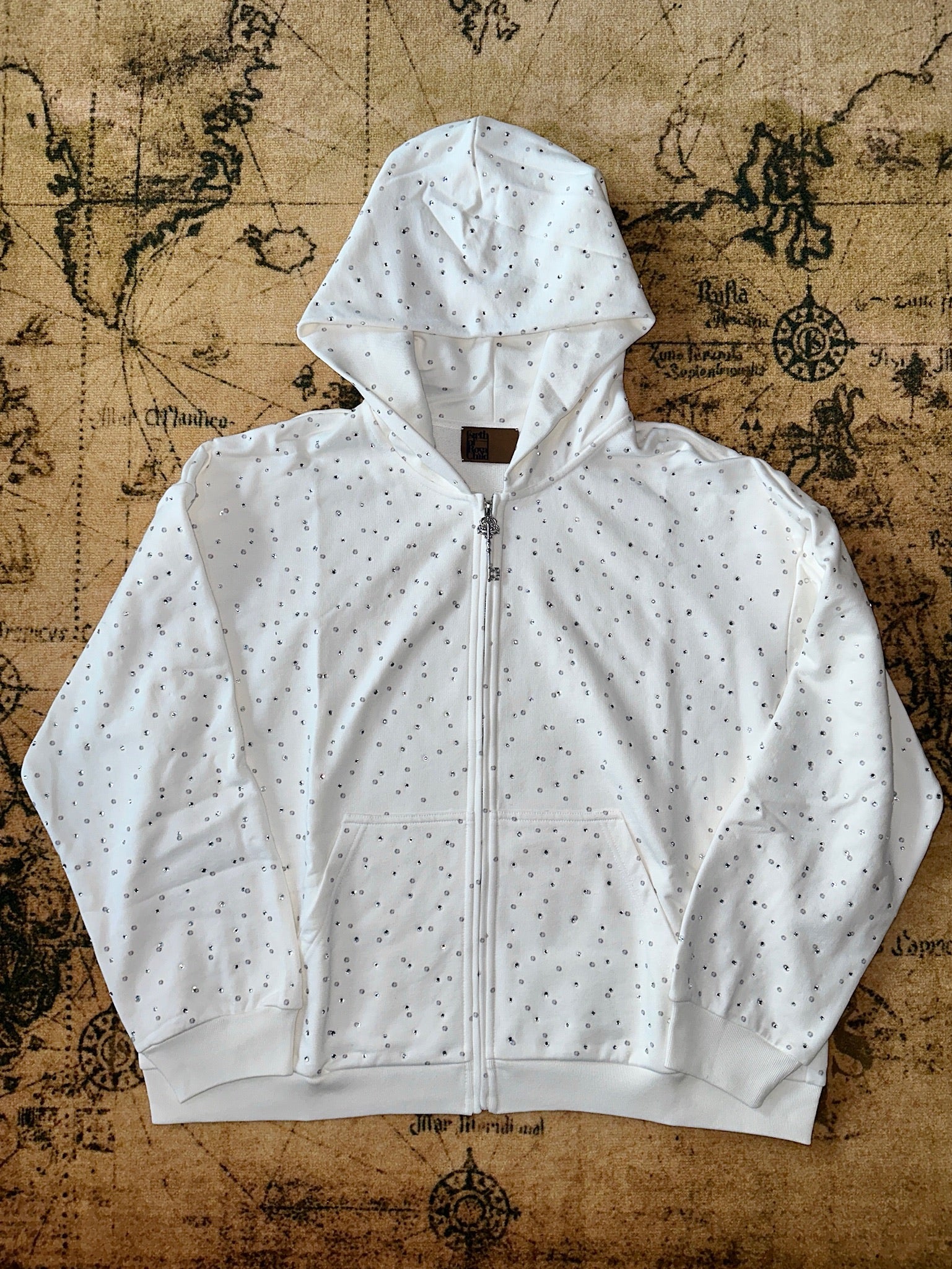 Swarovski Crystal Shadow Hoodie