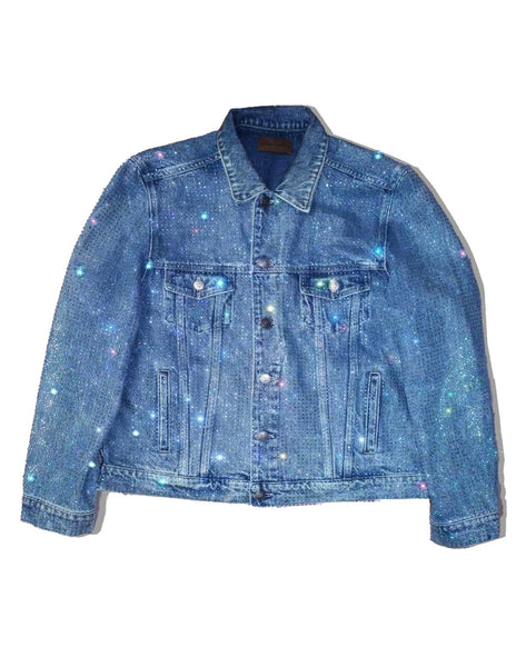 美品20SS DESCENDANT CRICKET DENIM JACKET 20k Diamond Vine Denim Jacket – Birth Of Royal Child