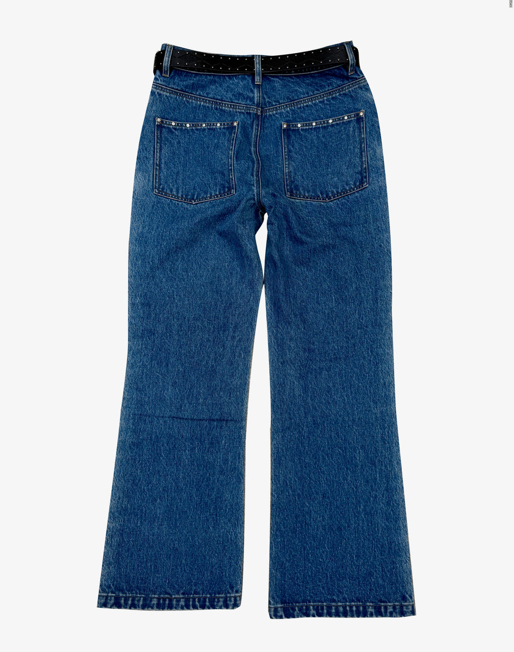 Crystal Stud Denim