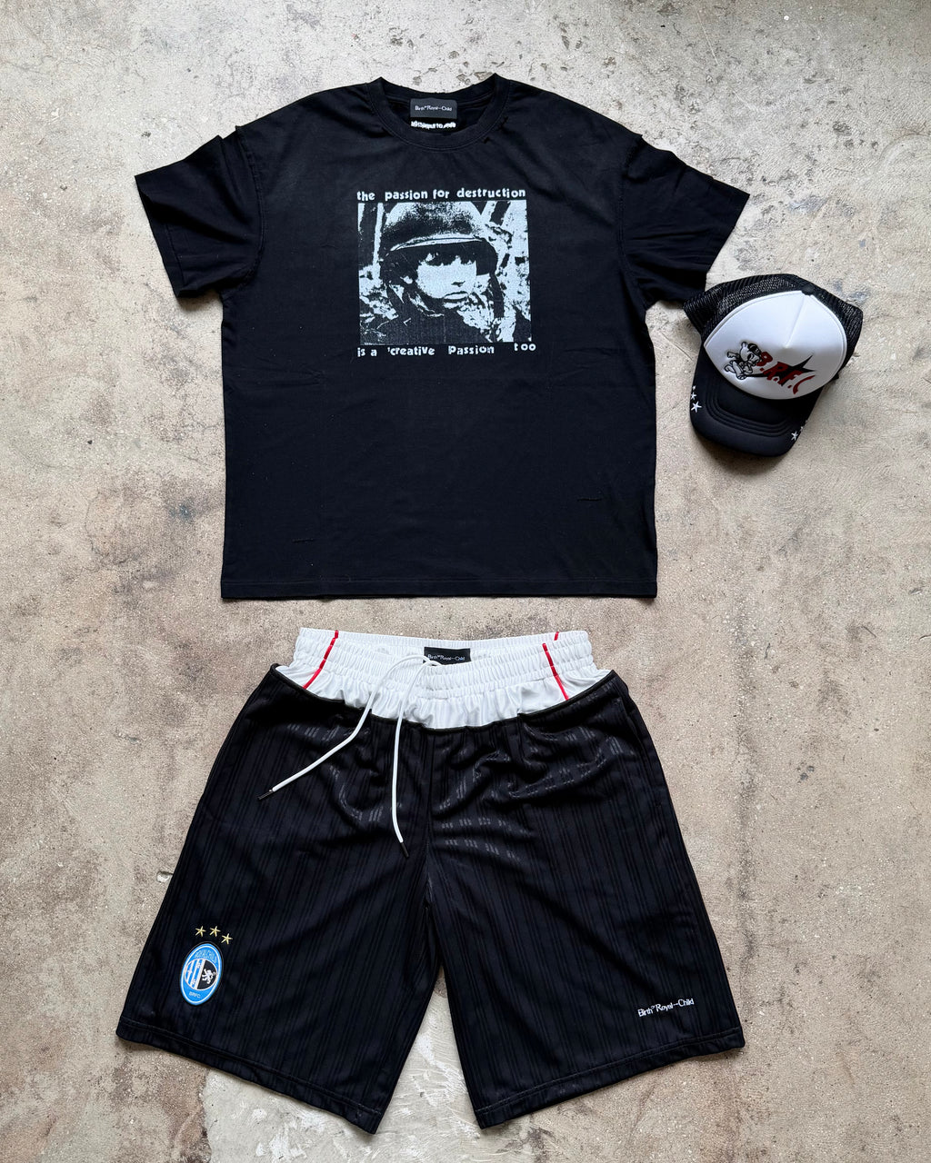 Double-Waist Soccer Shorts