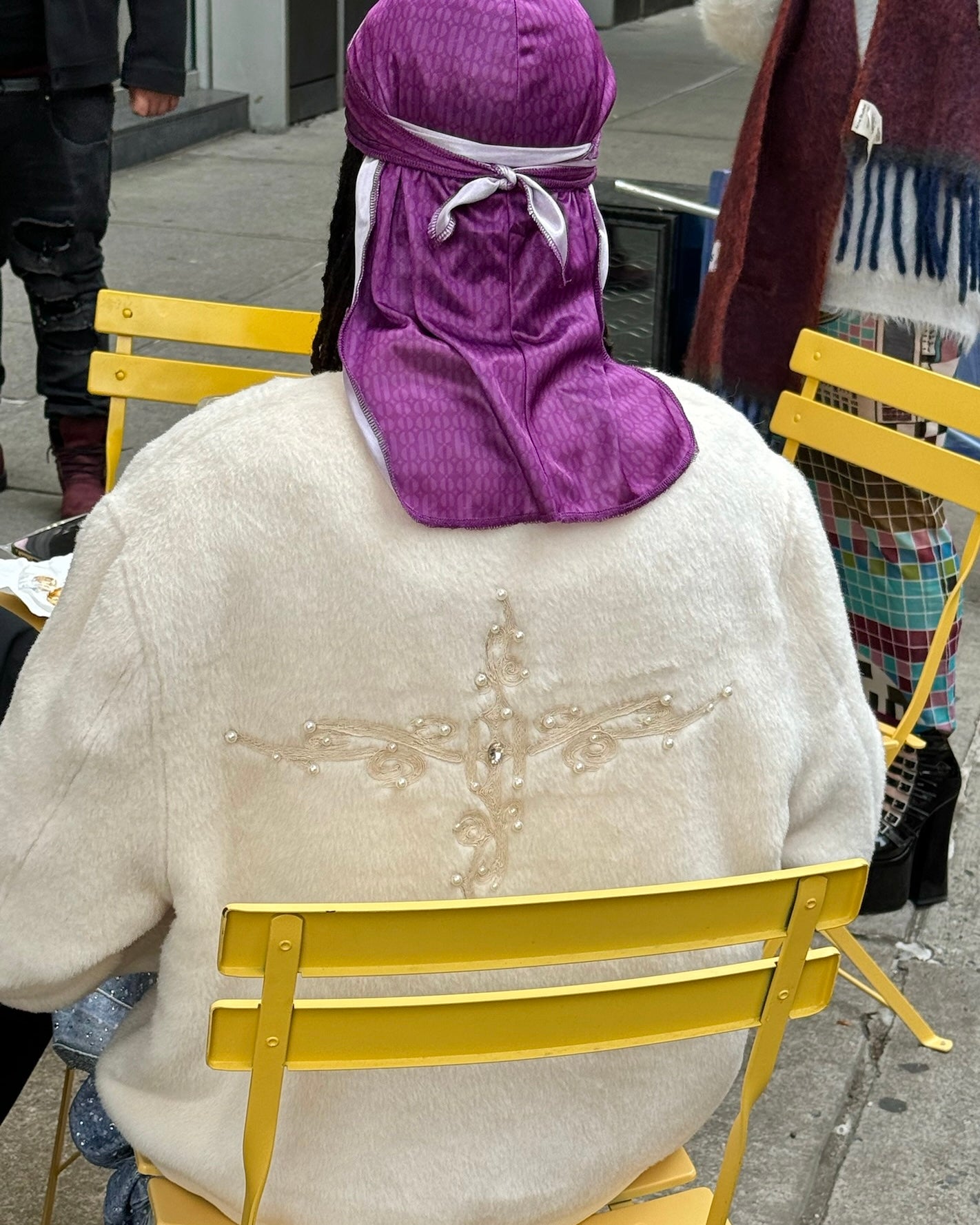 Pearl Embroidered Wool Jacket – Birth Of Royal Child