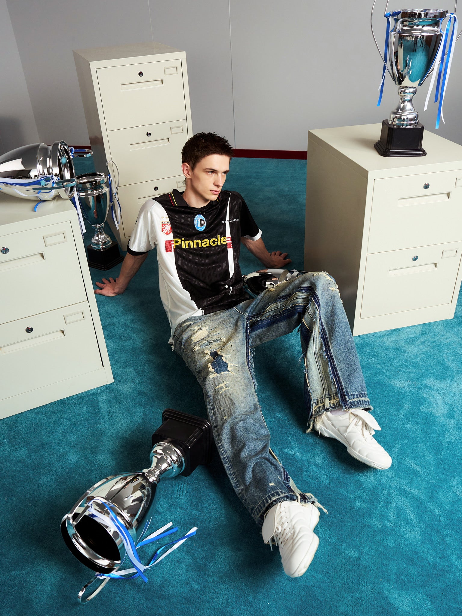Spliced Diamond Soccer Jersey